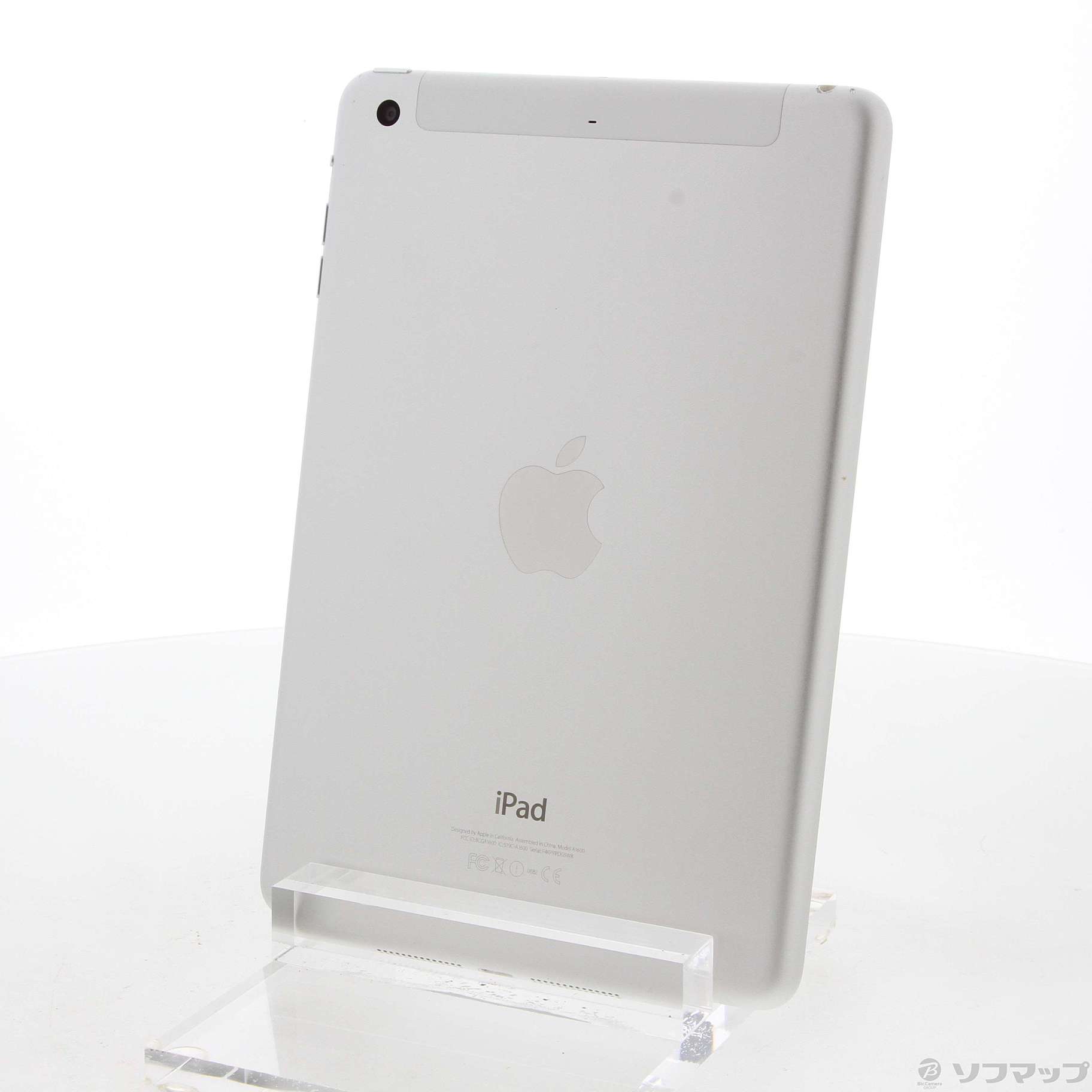 中古】iPad mini 3 16GB シルバー MGHW2J／A docomo [2133045915348