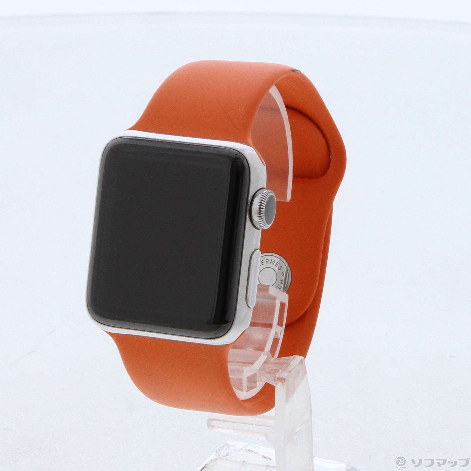 HERMES Apple Watch スポーツバンド オレンジ - その他