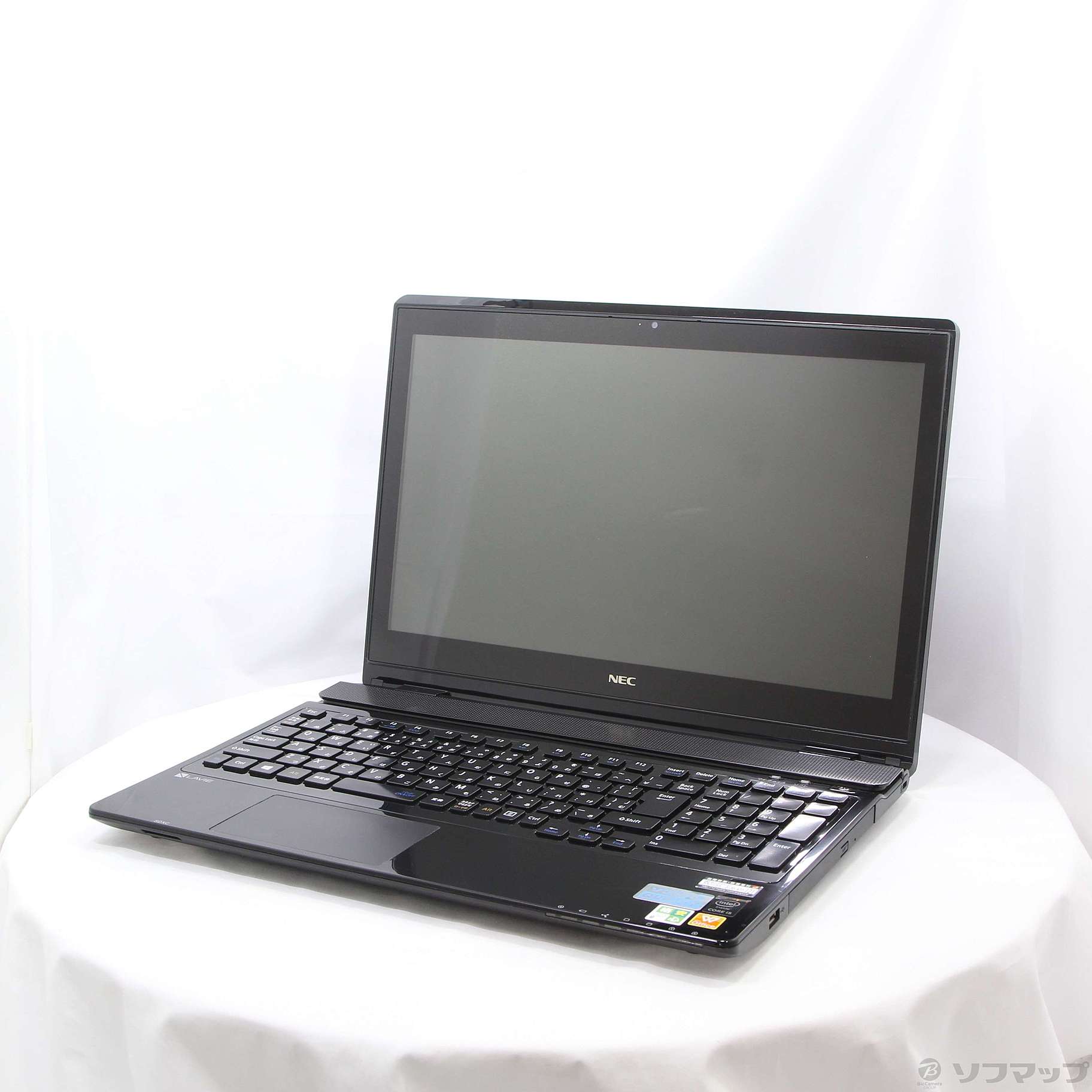 格安安心パソコン LaVie Note Standard PC-NS550BAB クリスタルブラック