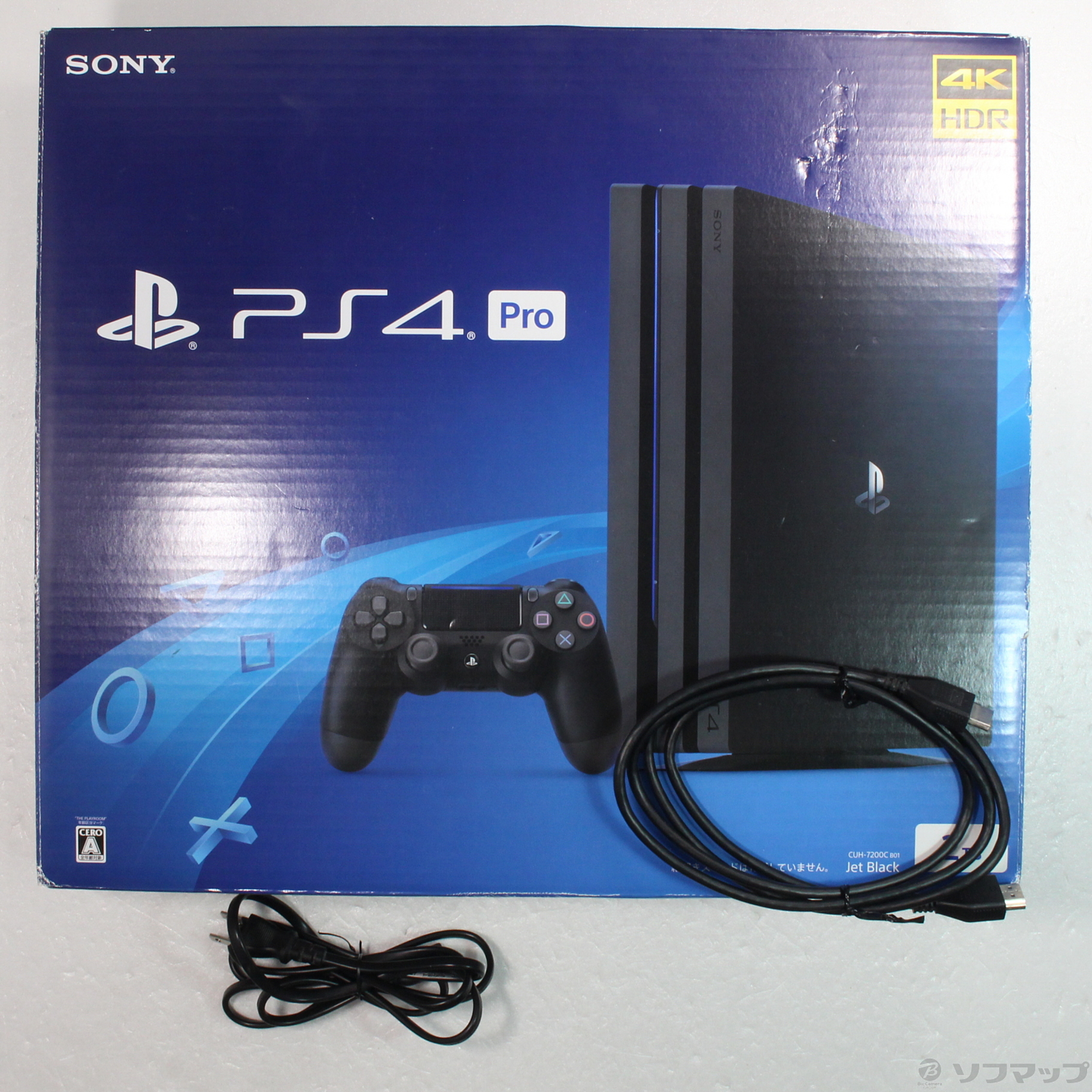 PlayStation4 Pro 本体 2TB CUH-7200C BO1