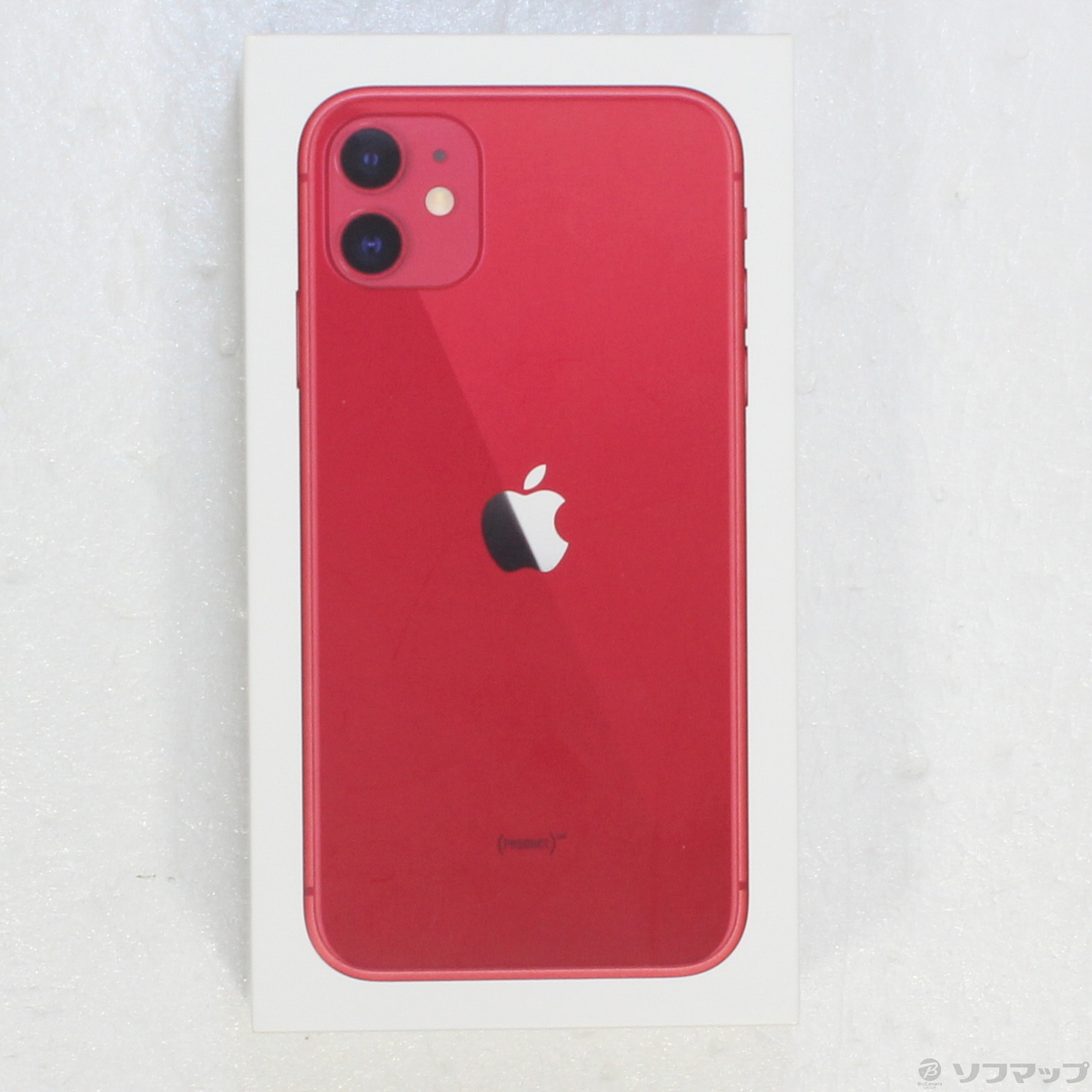 中古】iPhone11 64GB プロダクトレッド MWLV2J／A SIMフリー