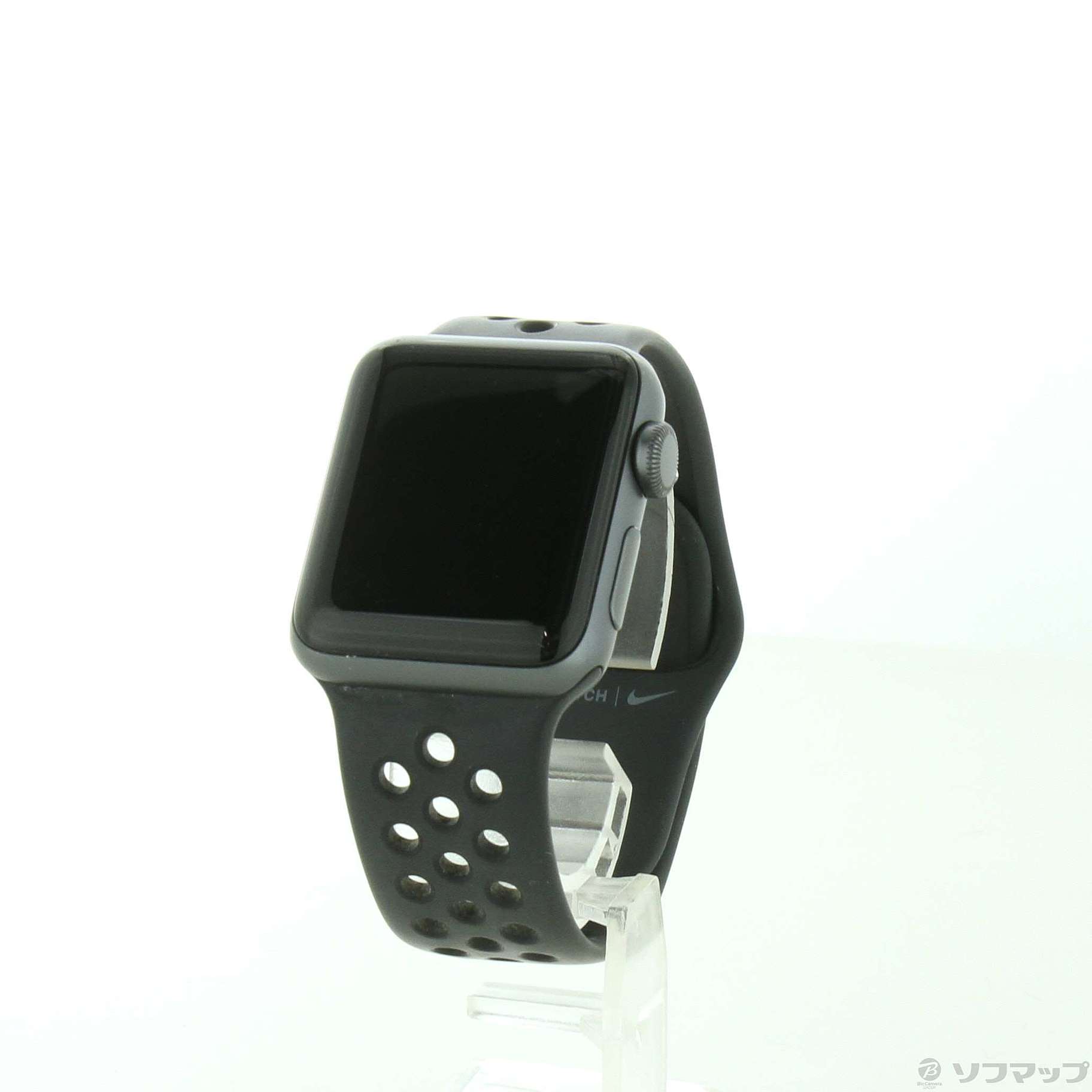中古】Apple Watch Series Nike+ GPS 38mm スペースグレイアルミニウムケース アンスラサイト／ブラックNikeスポーツ バンド [2133045927464] リコレ！|ソフマップの中古通販サイト