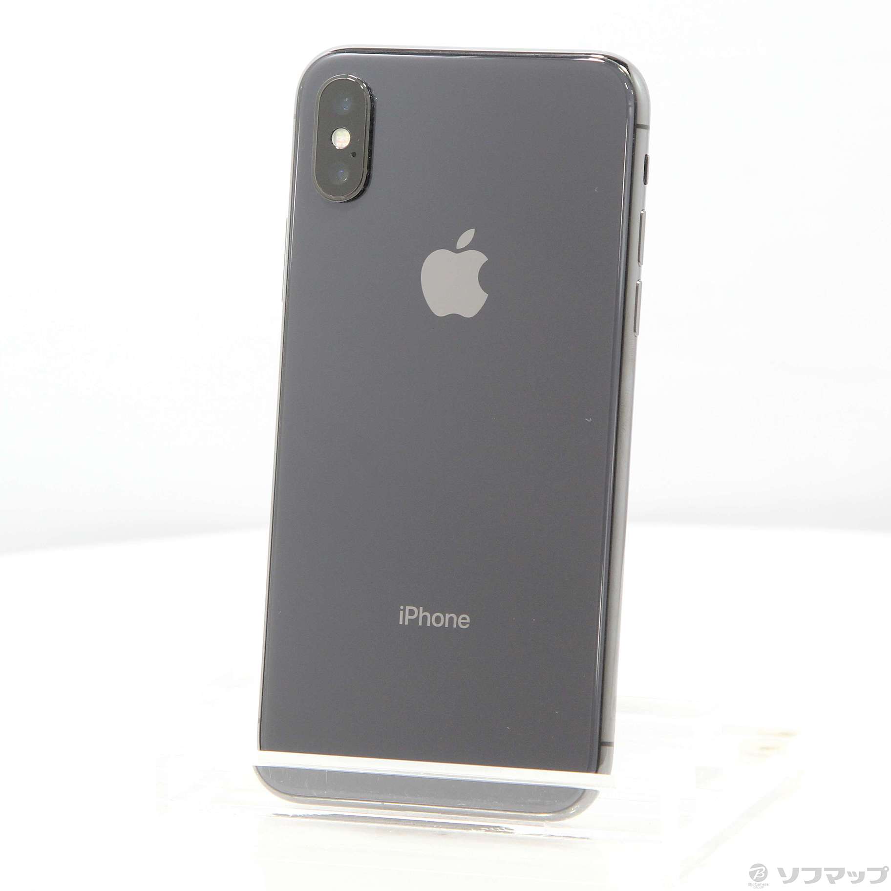 中古】iPhoneX 64GB スペースグレイ NQAX2J／A SIMフリー
