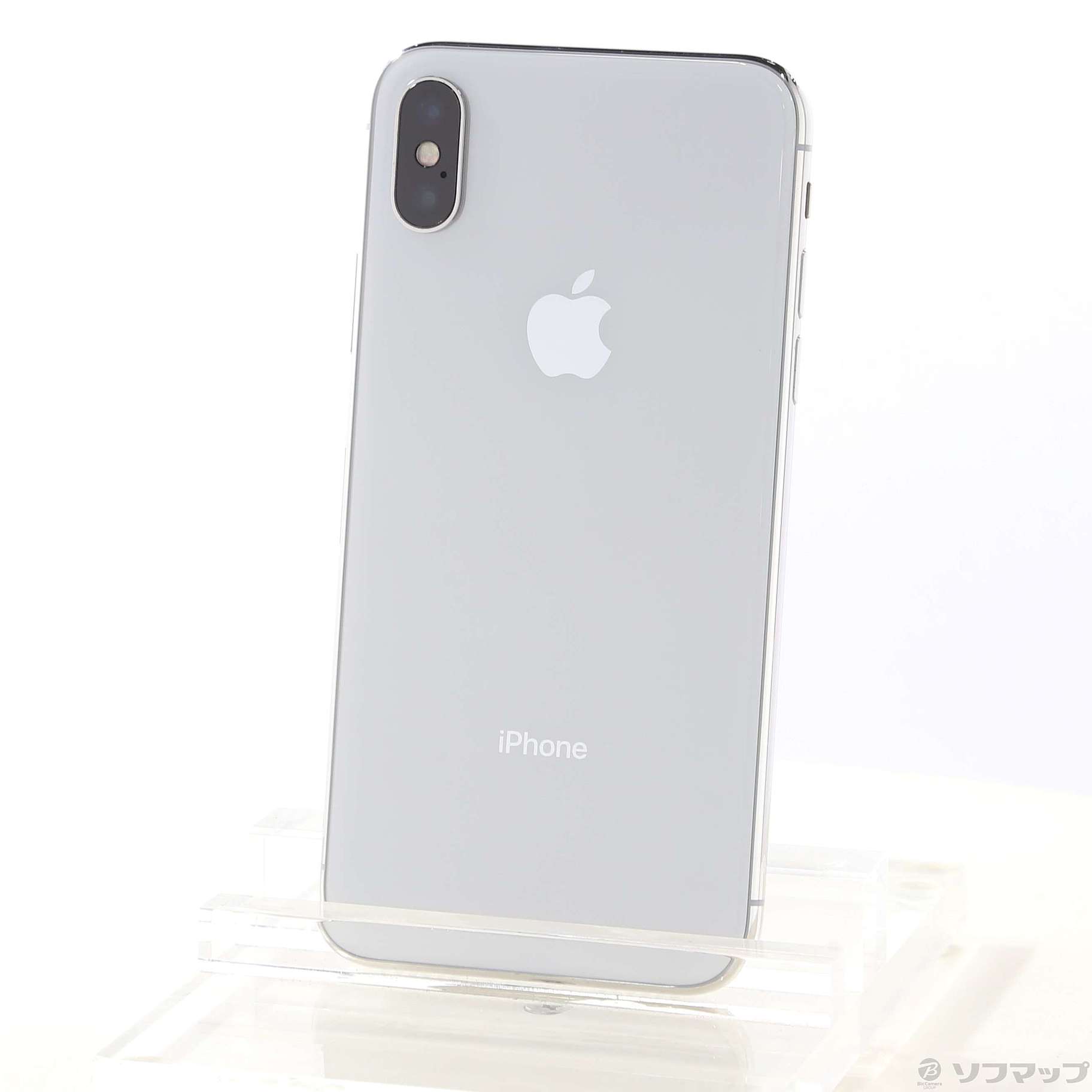 iPhone X Silver 64 GB Softbank - スマートフォン本体