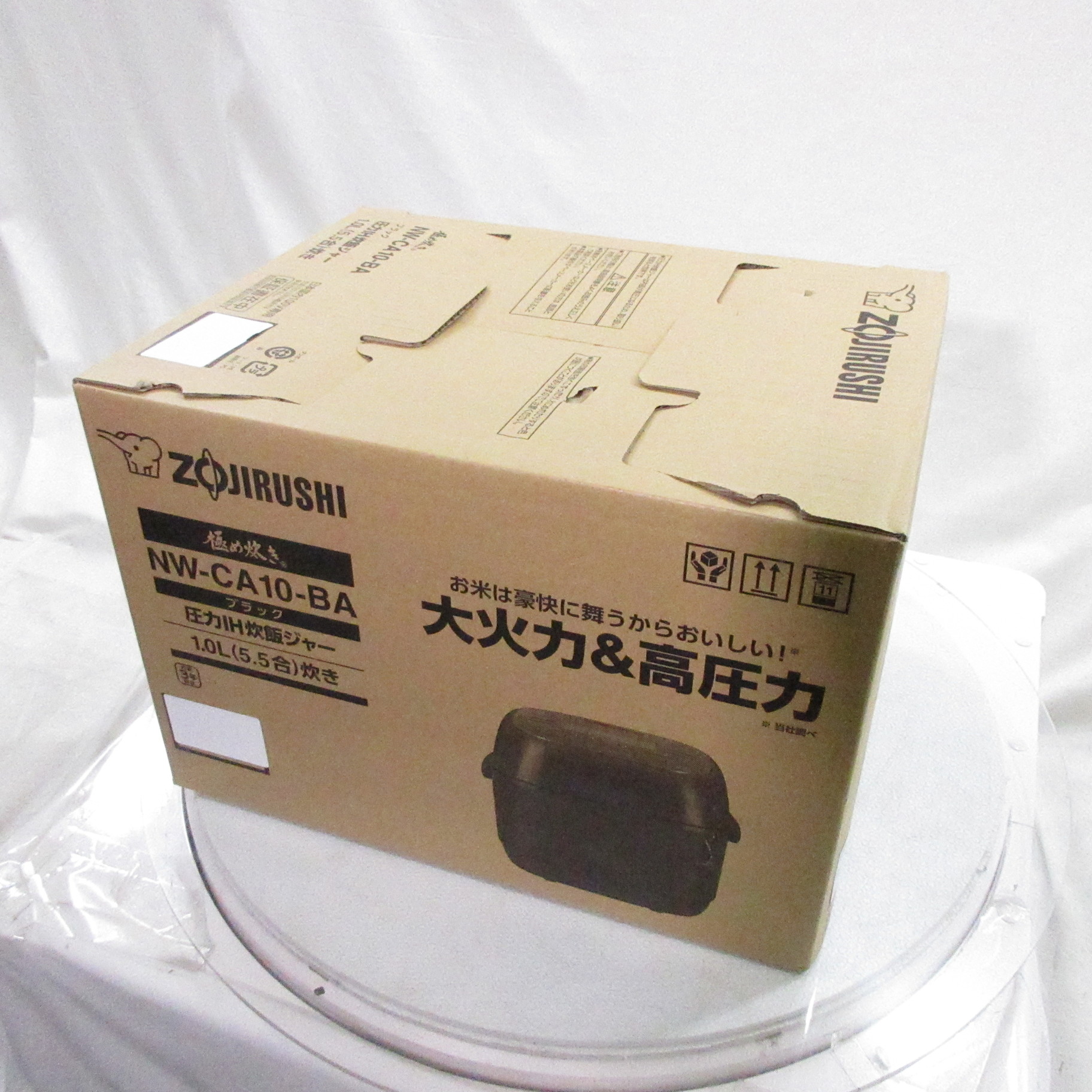 中古】〔展示品〕 圧力IH炊飯ジャー 極め炊き ブラック NW-CA10 ［5.5