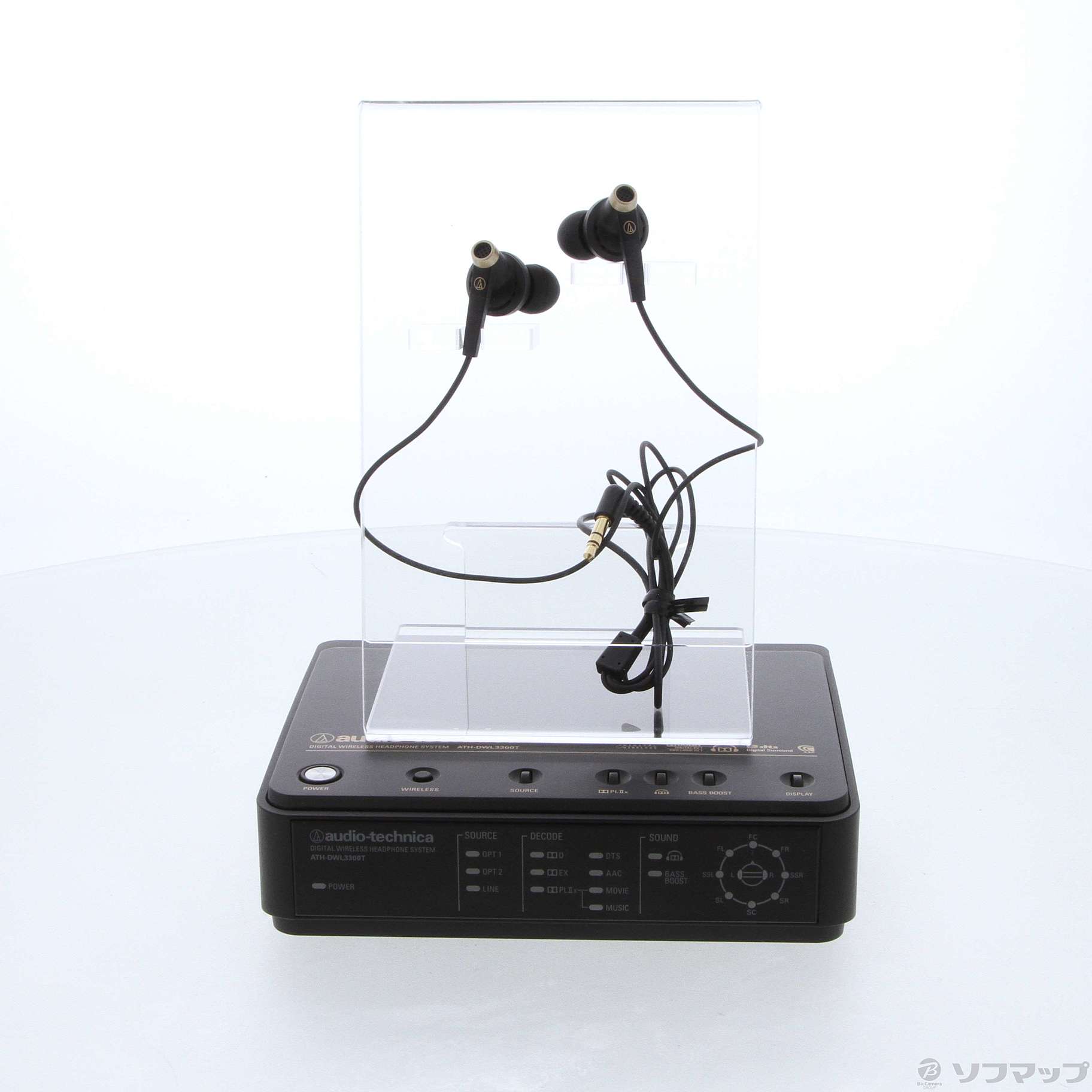 audio-technica ワイヤレスヘッドホン ATH-DWL3300 美品