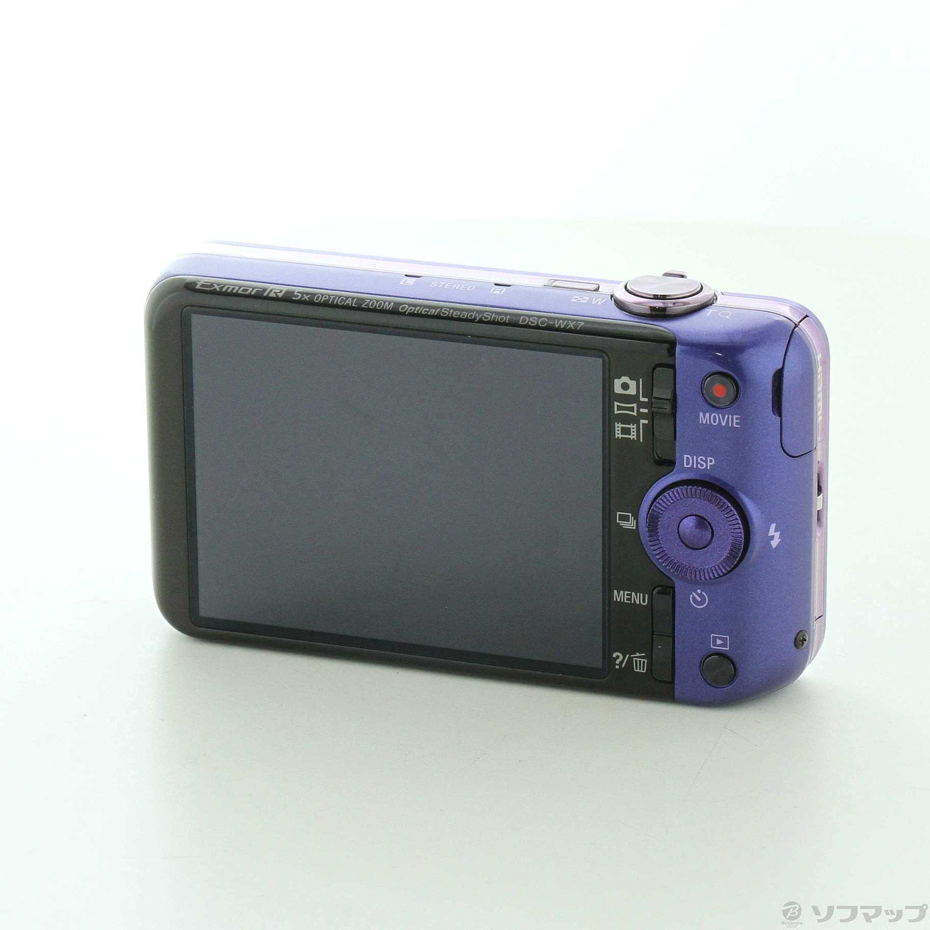 中古】CYBERSHOT DSC-WX7 L (1620万画素／5倍／ブルー／MS Duo／SDXC