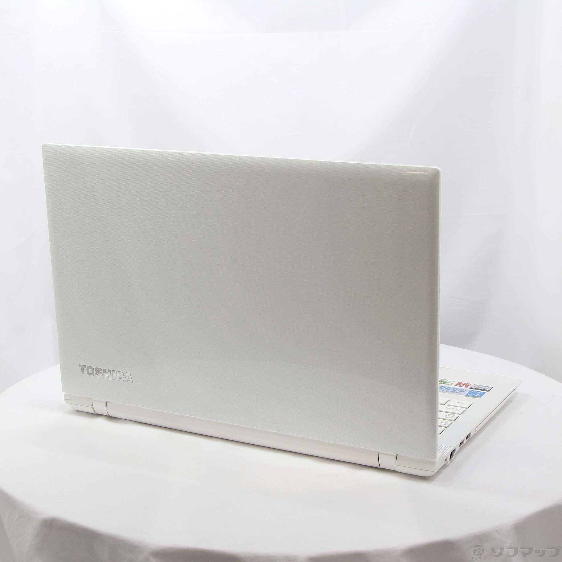 格安安心パソコン dynabook T55／RW PT55RWP-BHA リュクスホワイト