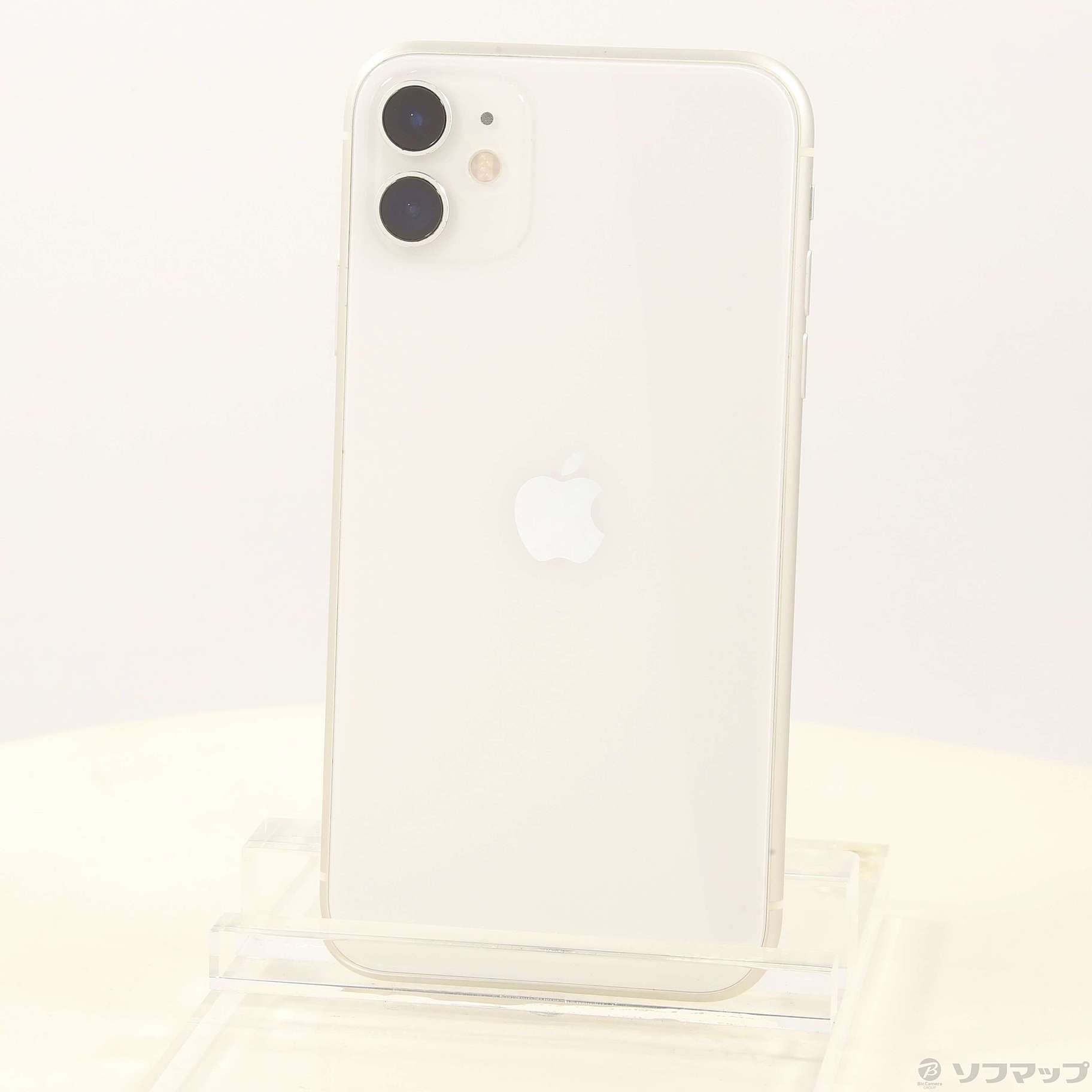 iPhone11 128GB ホワイト MWM22J／A SoftBank 〔ネットワーク利用制限▲〕