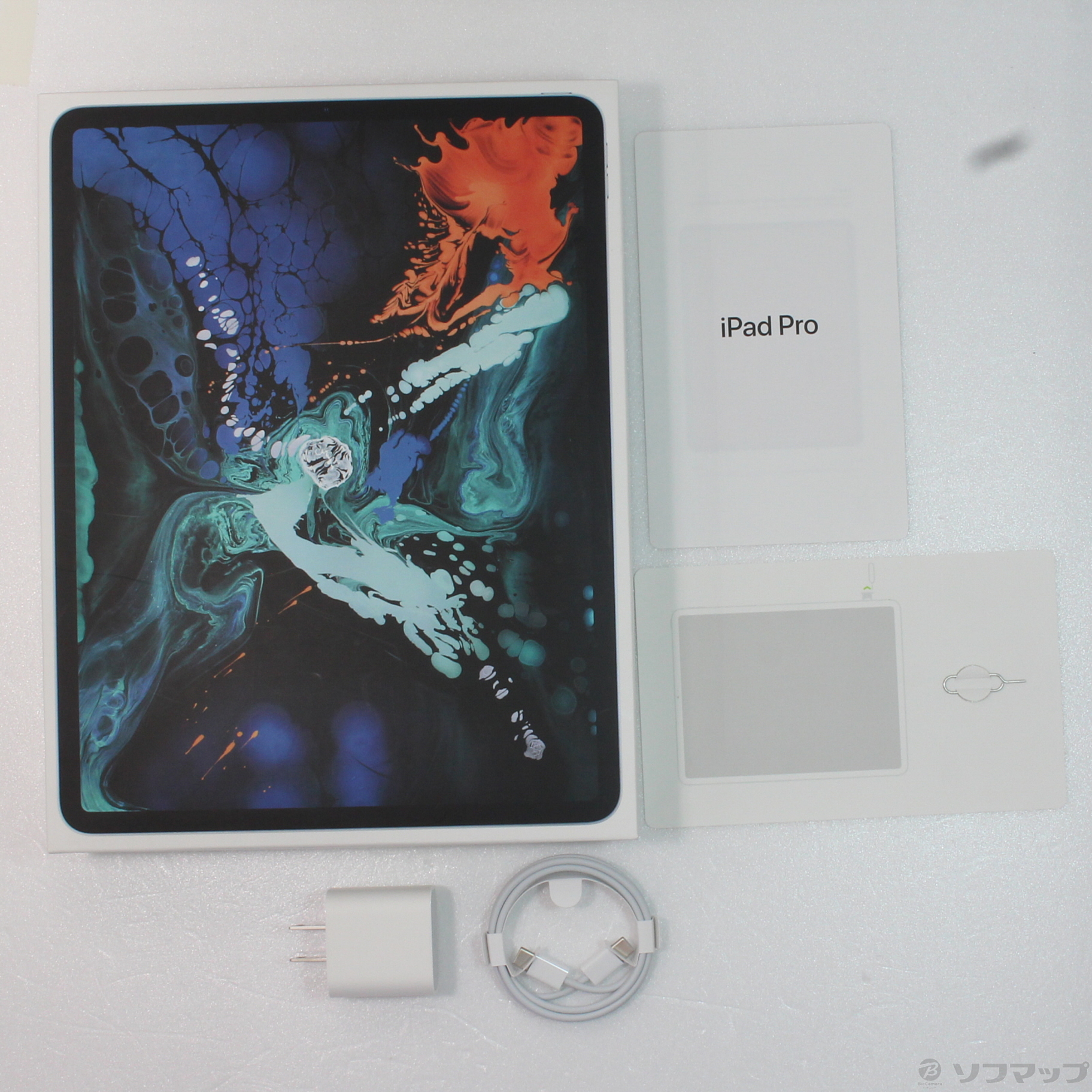 中古】iPad Pro 12.9インチ 第3世代 64GB シルバー MTHP2J／A docomo