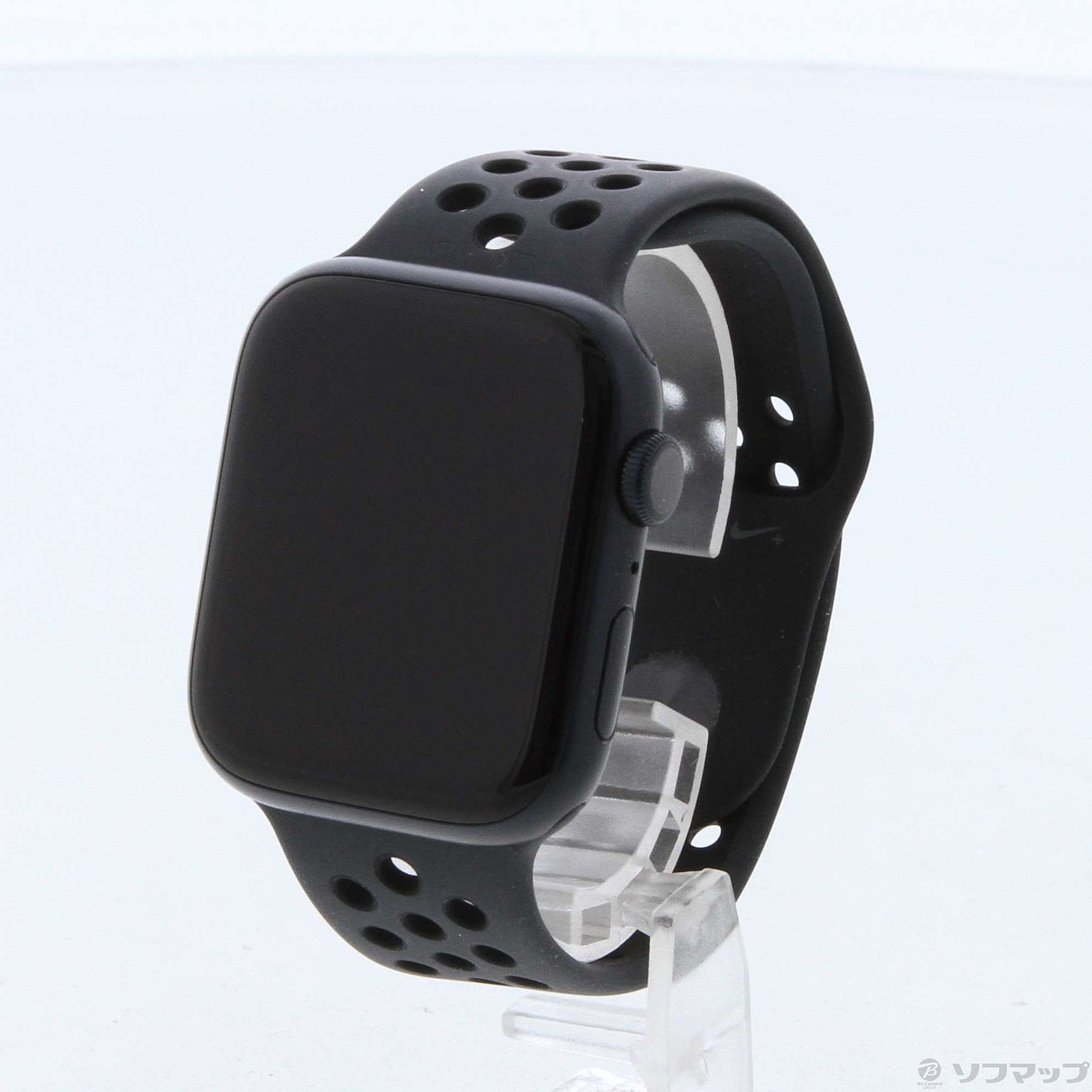 Apple Watch Series 7 GPS 45mm ミッドナイトアルミニウムケース アンスラサイト／ブラックNikeスポーツバンド