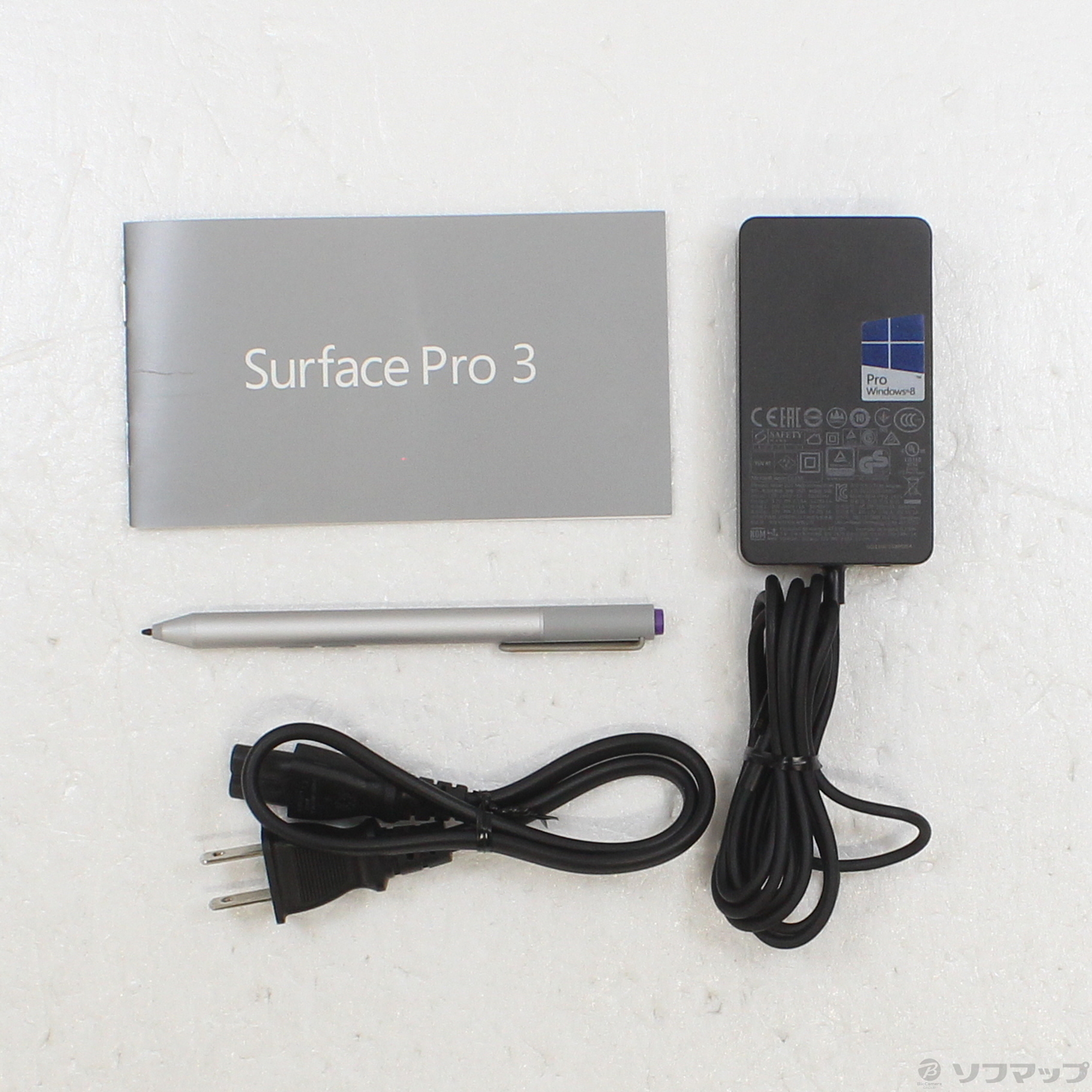 中古】Surface Pro3 〔Core i5／8GB／SSD256GB〕 PS2-00016 〔Windows 