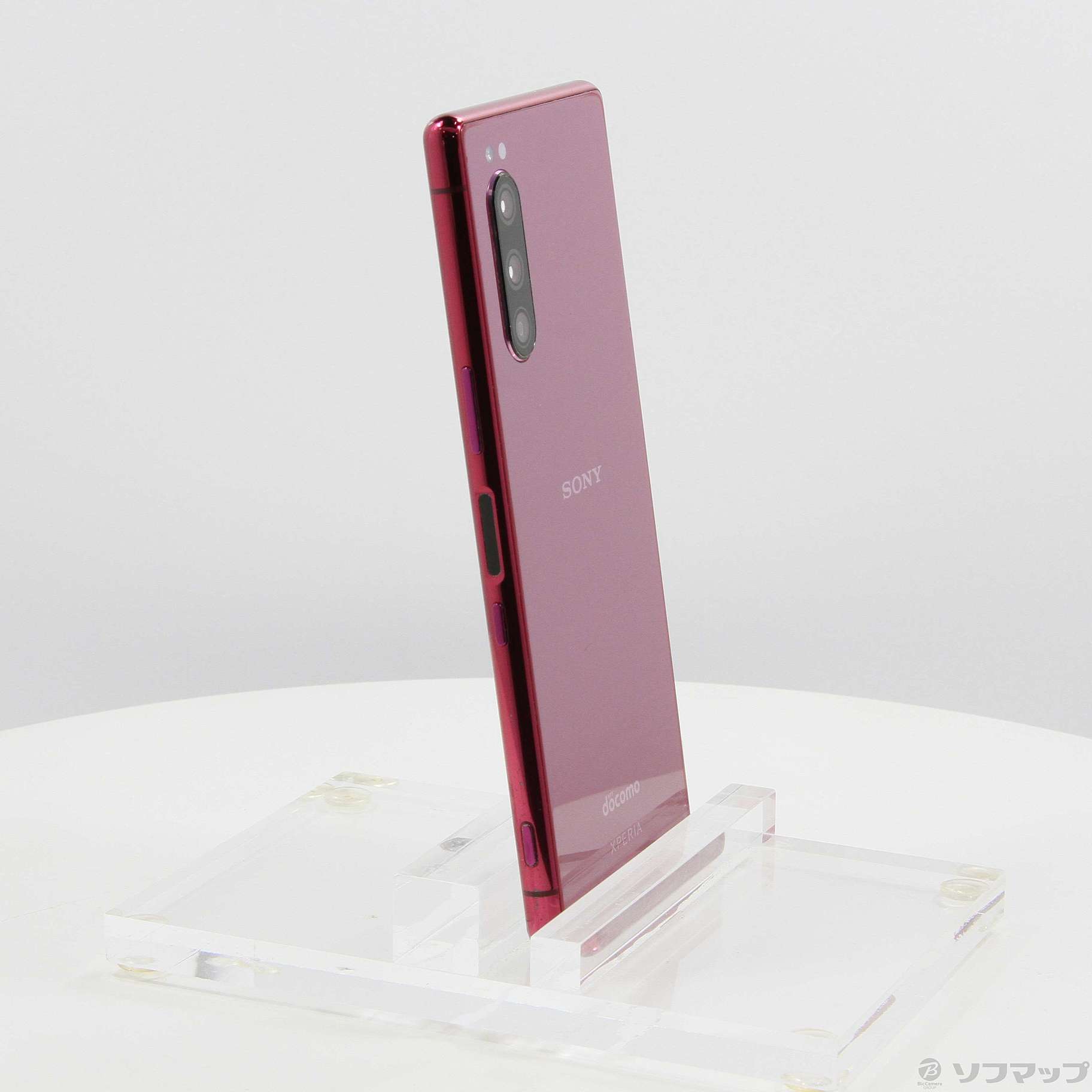 中古】Xperia 5 64GB レッド SO-01M docomoロック解除SIMフリー ...