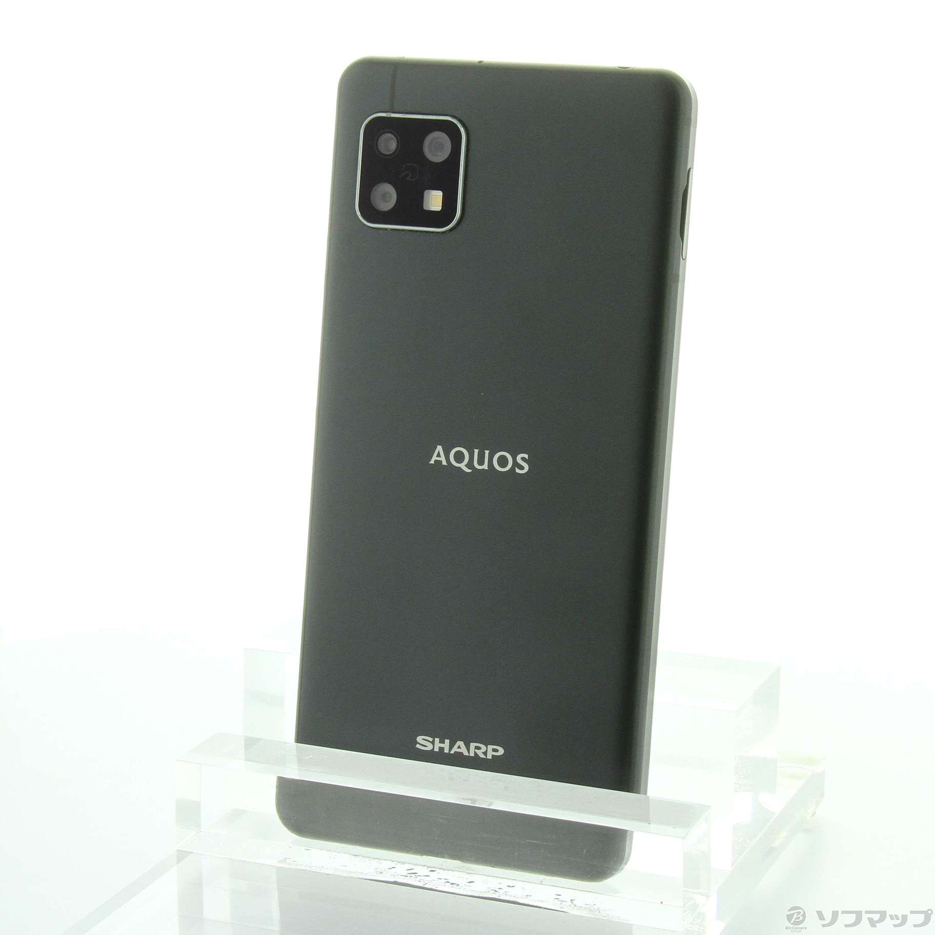 中古】AQUOS sense5G 64GB ブラック SH-M17 SIMフリー