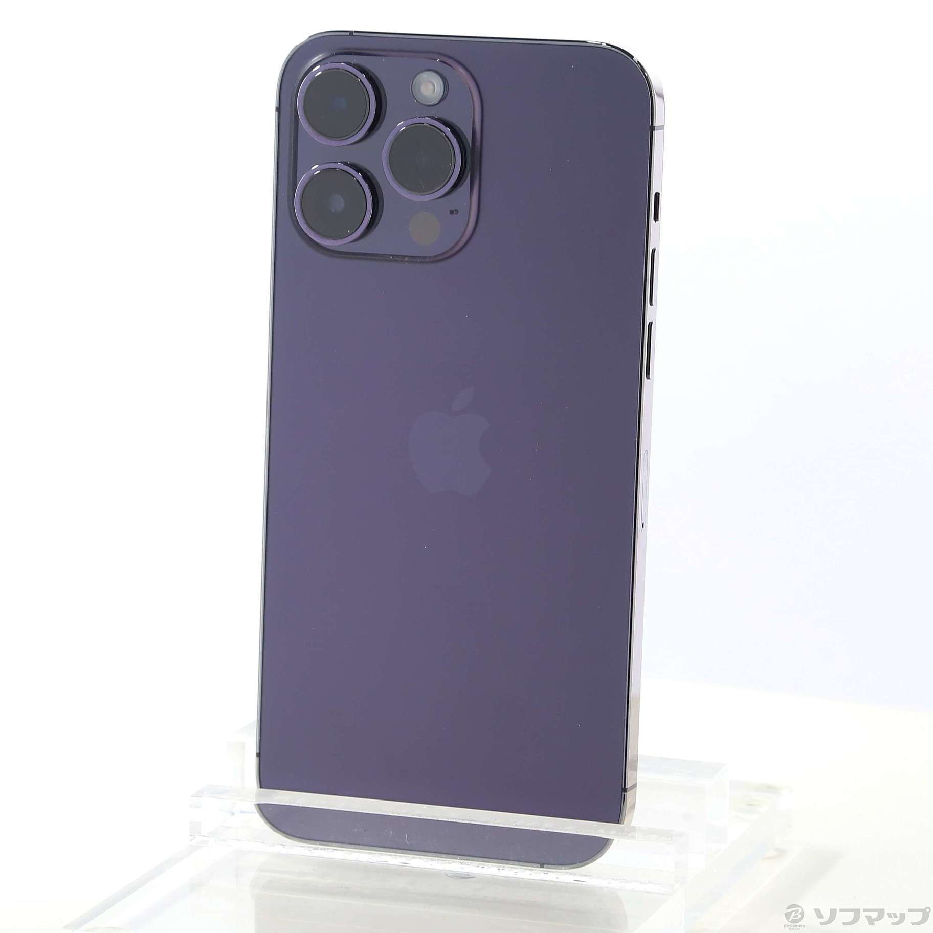 中古】iPhone14 Pro Max 256GB ディープパープル MQ9E3J／A SIMフリー