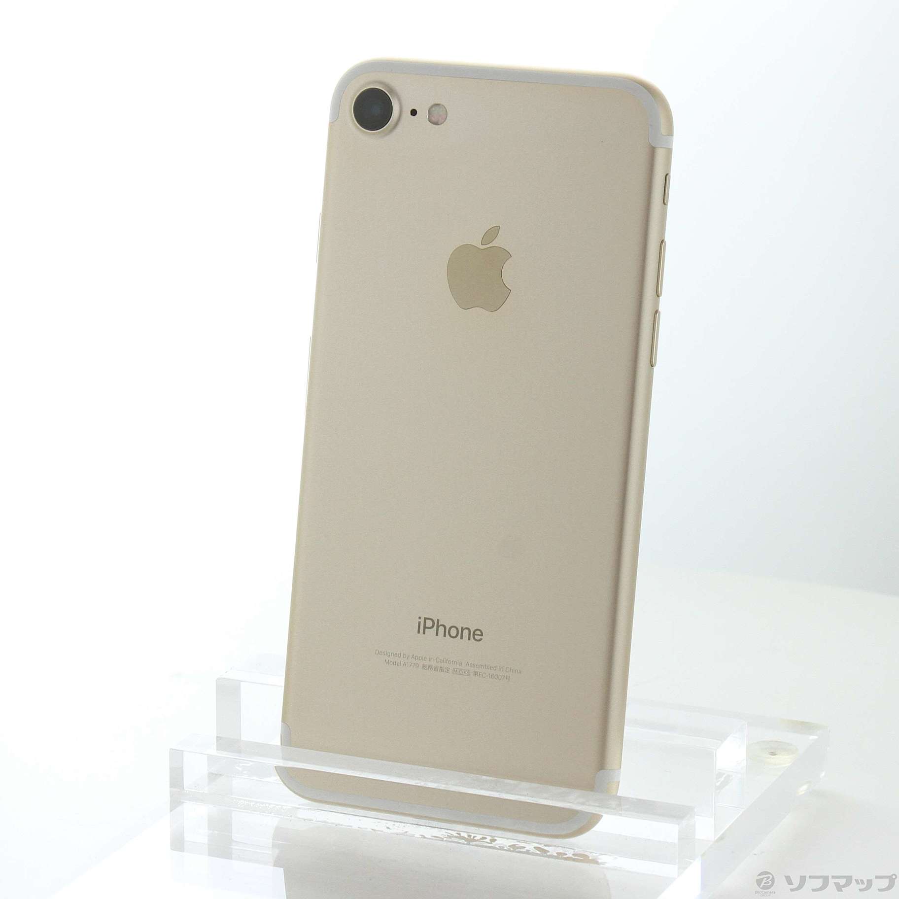 〔中古品〕 iPhone7 128GB ゴールド MNCM2J／A SIMフリー ［4.7インチ液晶／Apple A10］