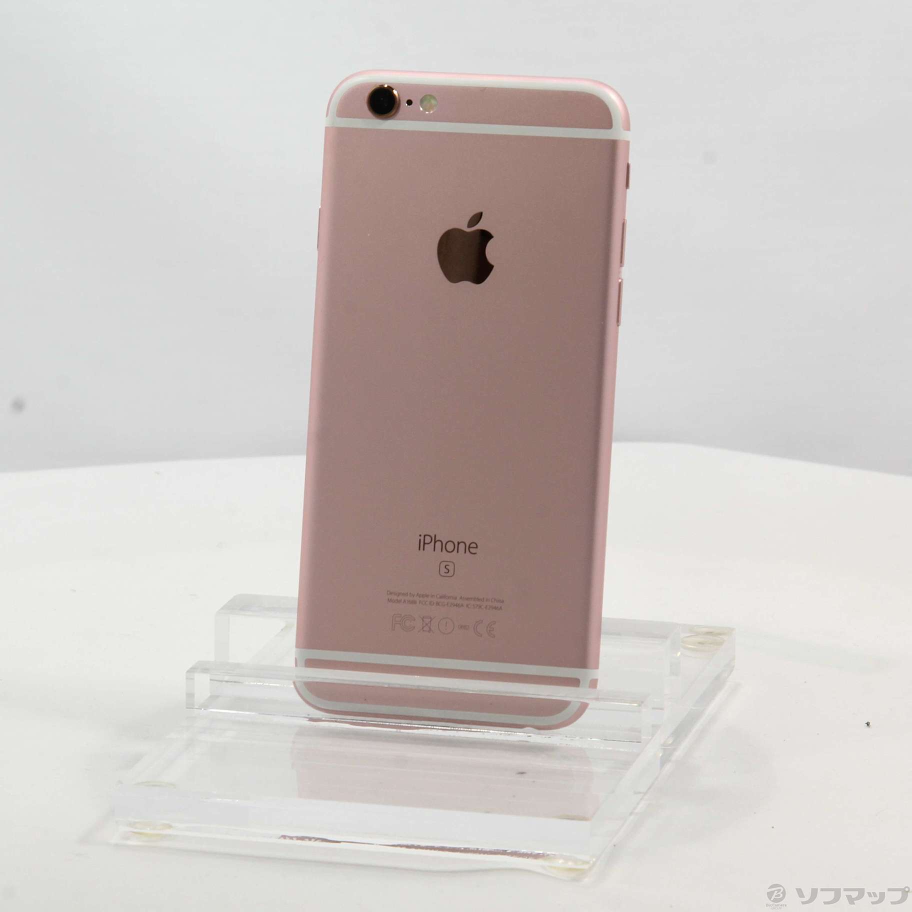 中古】iPhone6s 16GB ローズゴールド MKQM2J／A SIMフリー