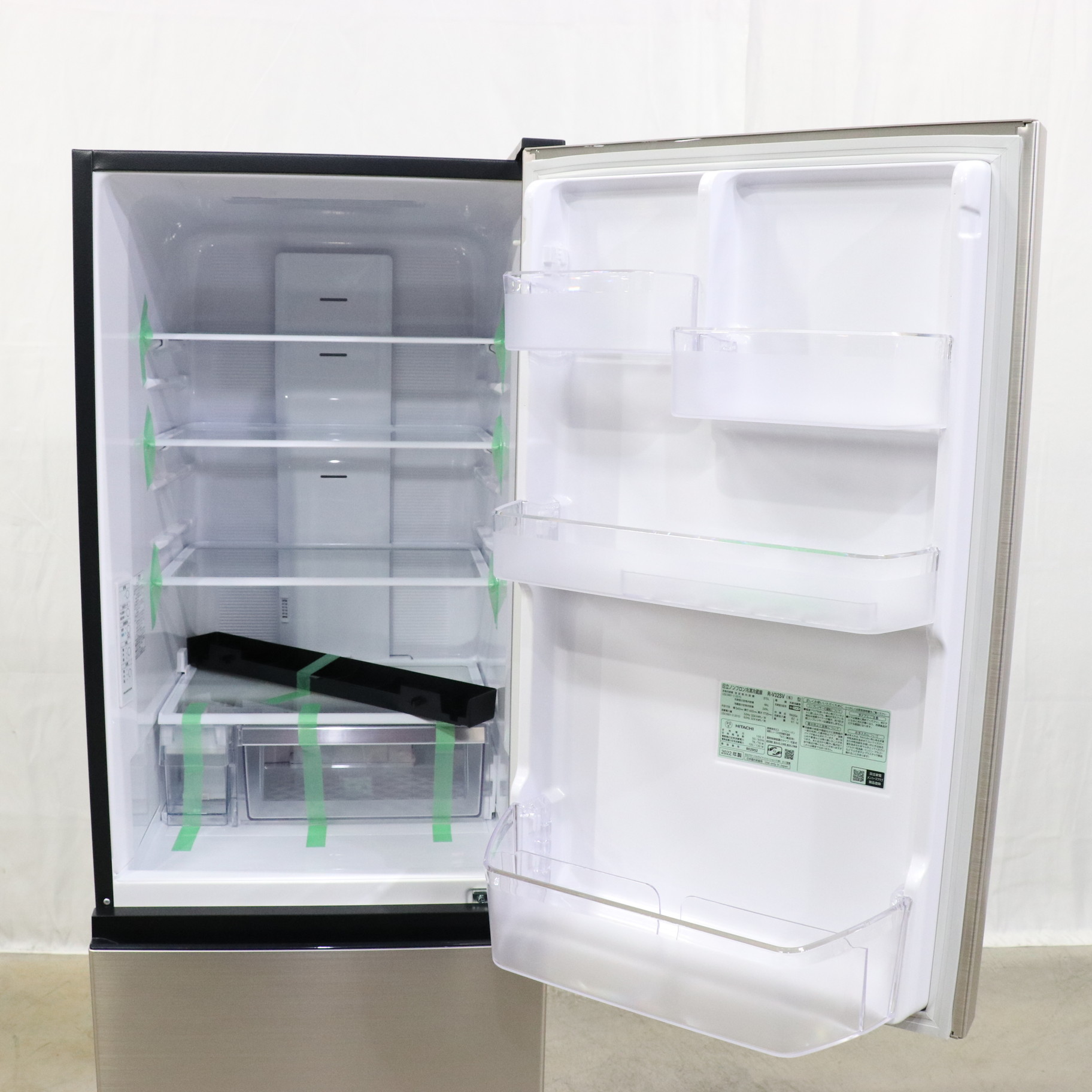 中古】〔展示品〕 冷蔵庫 ライトゴールド R-V32SV-N ［3ドア ／右開き