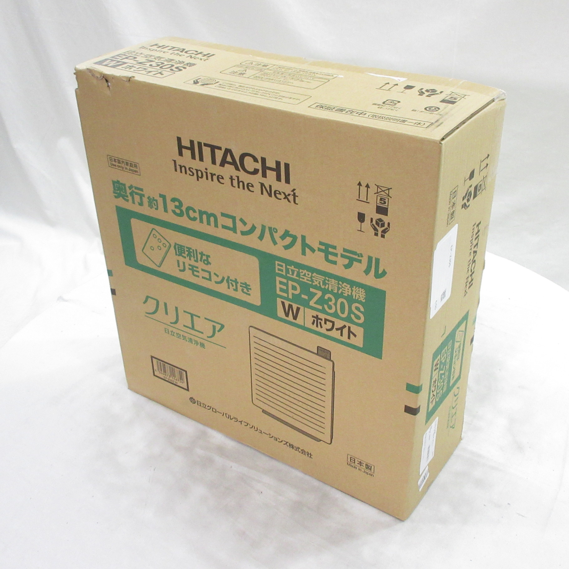 HITACHI EP-Z30S(W) リモコン付き