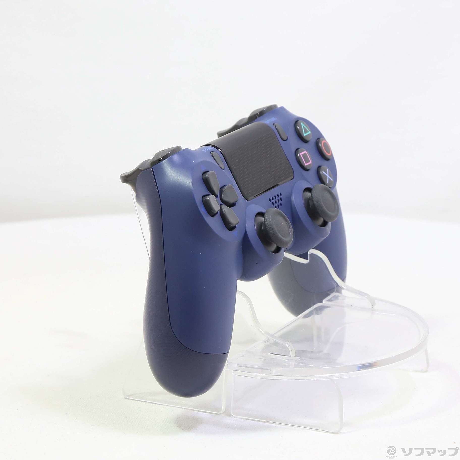 中古】ワイヤレスコントローラー DUALSHOCK4 ミッドナイト・ブルー