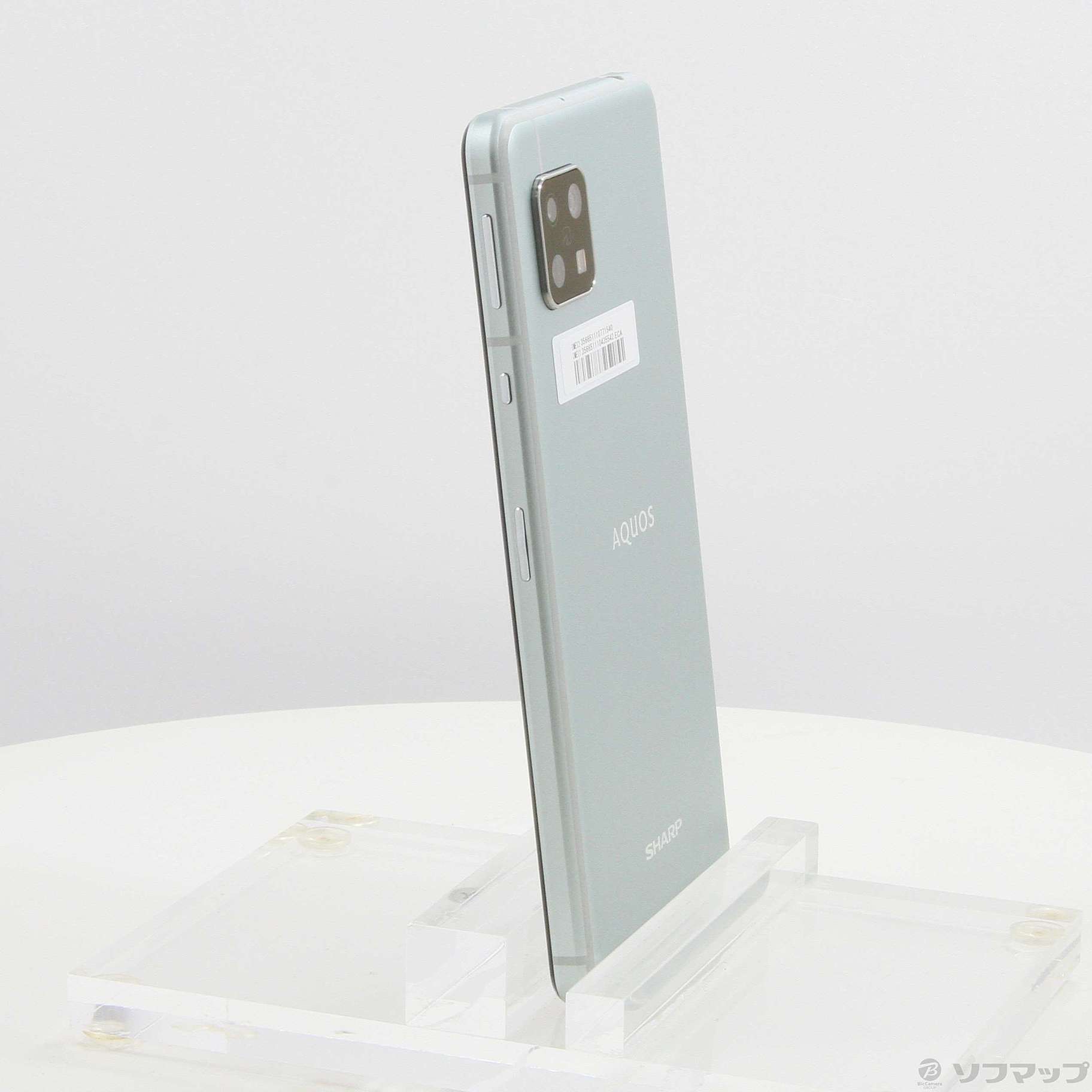 中古】AQUOS sense5G 楽天版 64GB オリーブシルバー SH-M17 SIMフリー