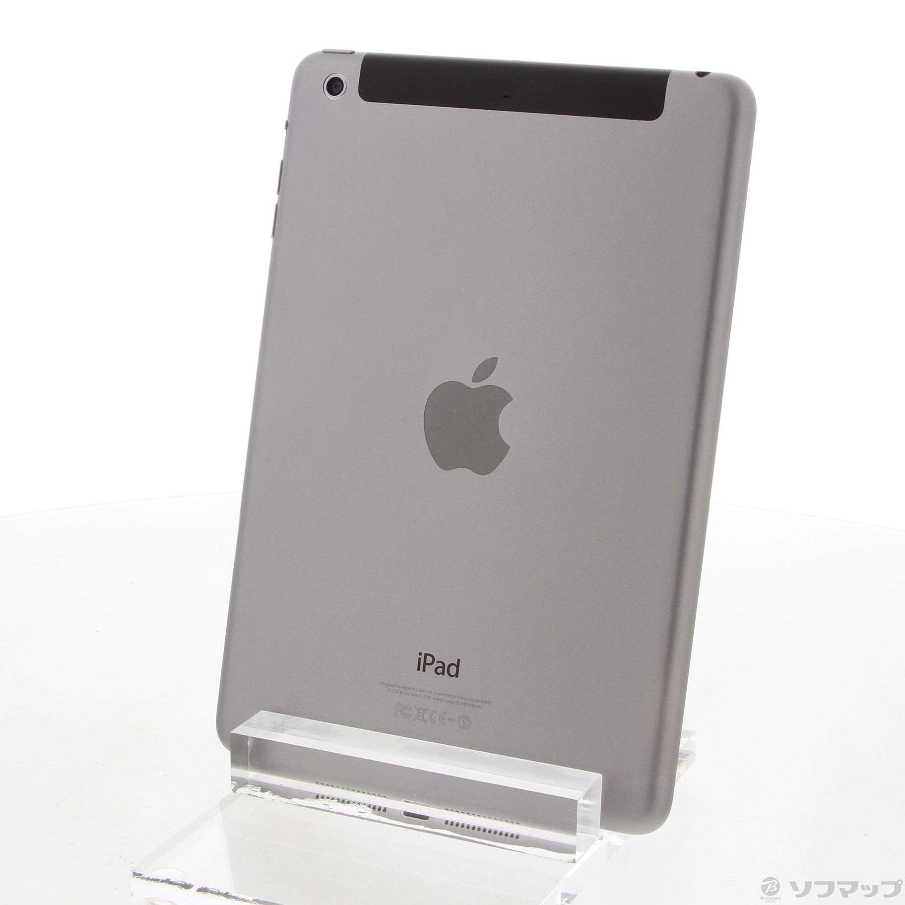 中古】iPad mini 2 128GB スペースグレイ ME836J／A docomo