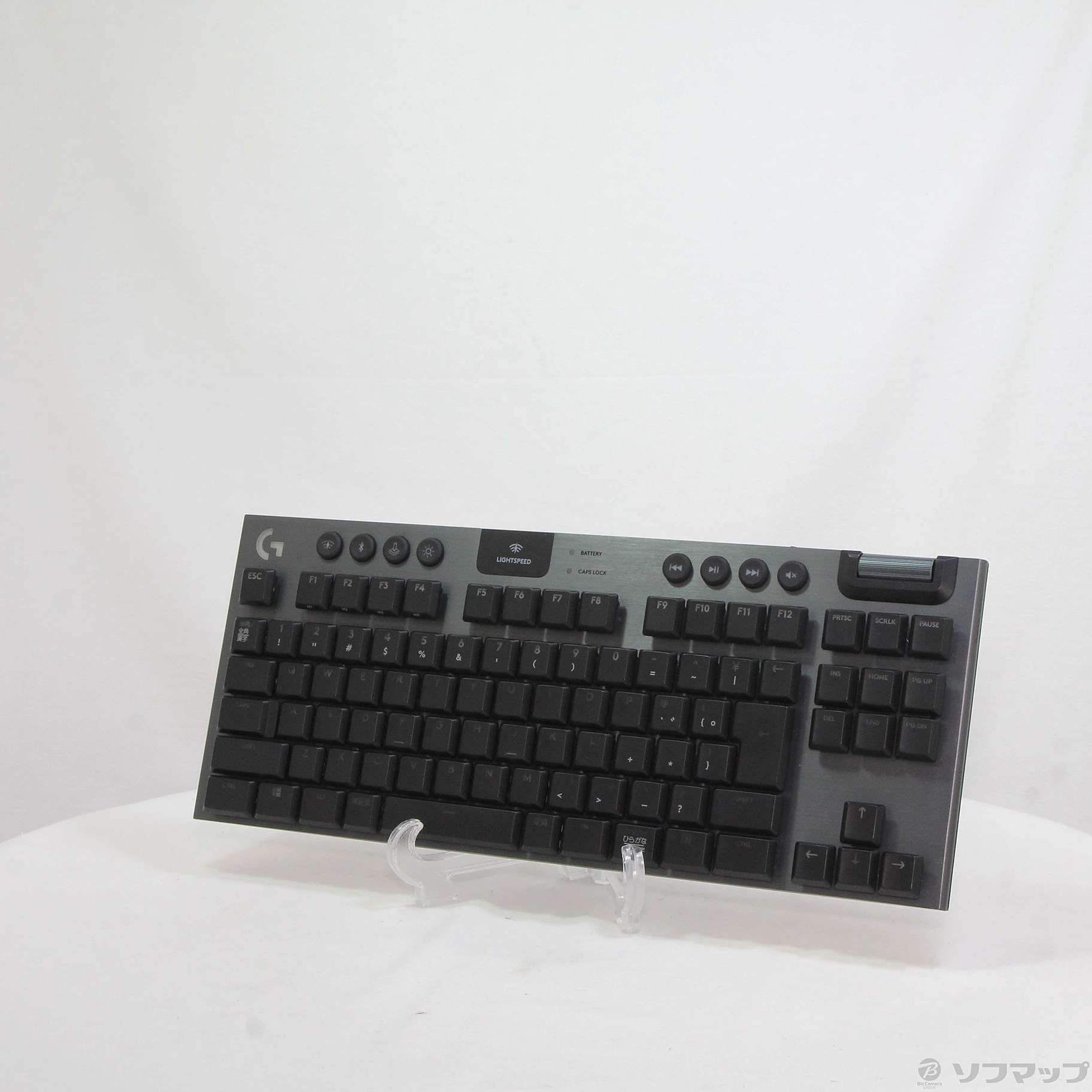 中古】G913 ゲーミングキーボード クリッキー G913-TKL-CKBK