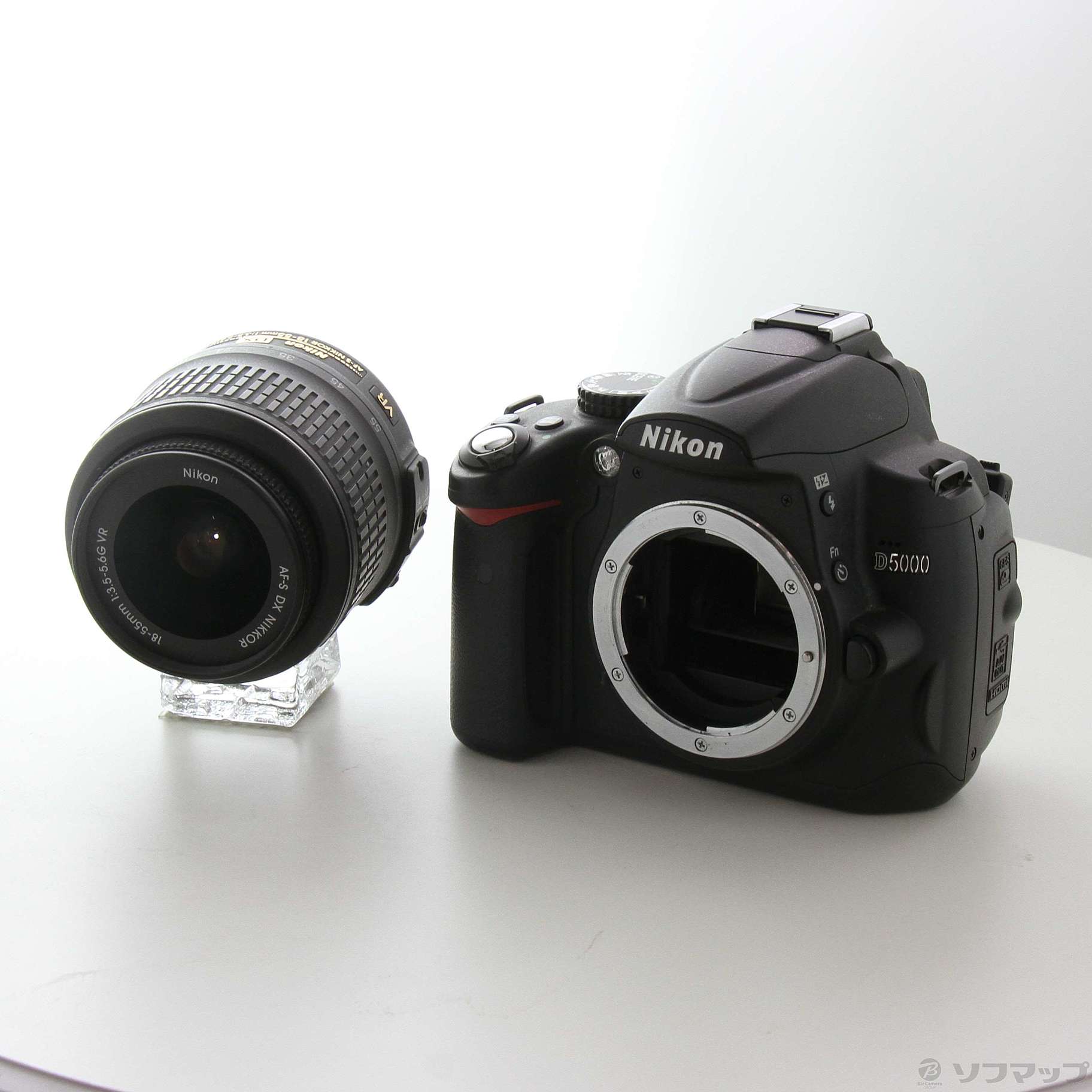 中古】Nikon D5000 AF-S 18-55 VR レンズキット (1230万画素／SDHC ...