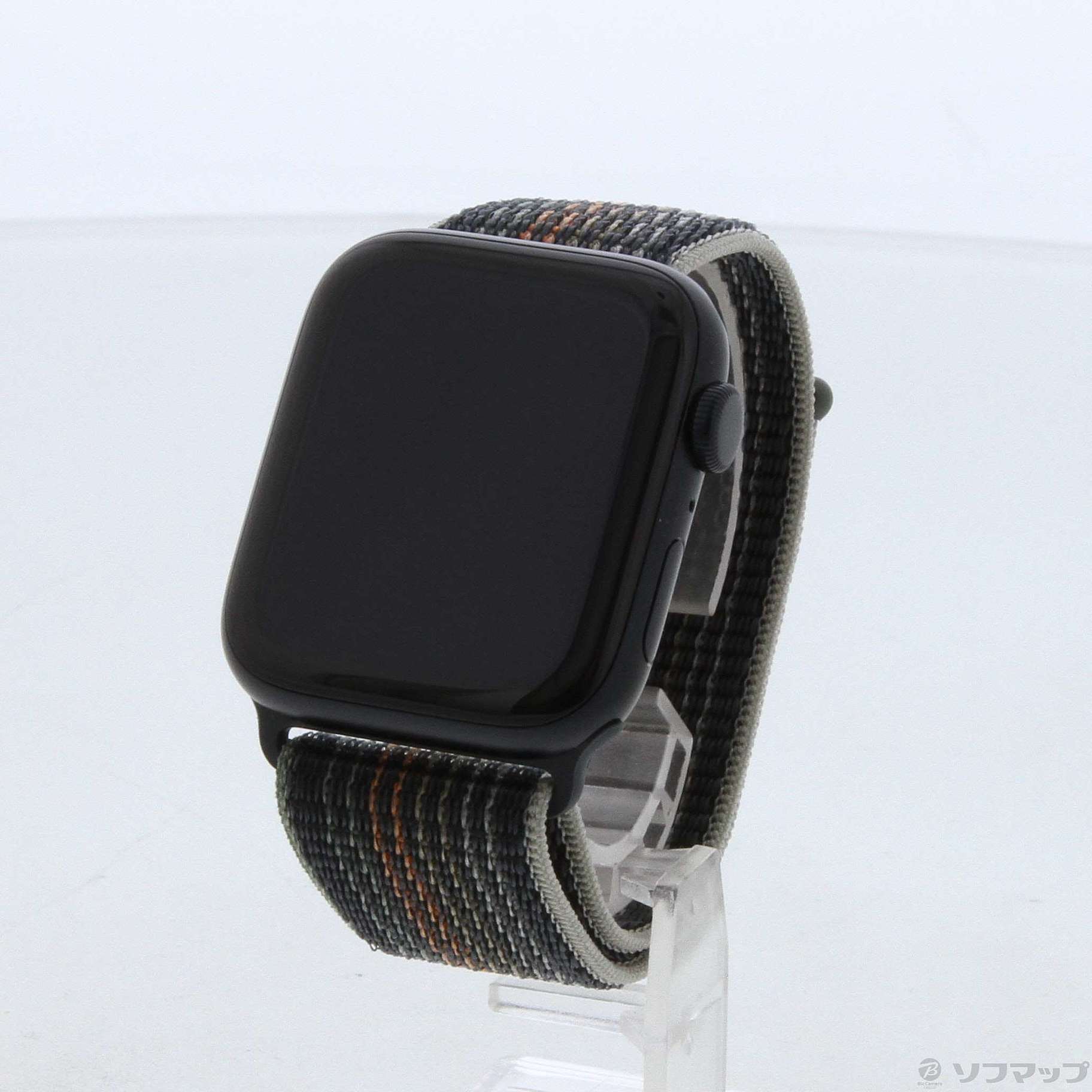 Apple Watch SE 第2世代 GPS 44mm ミッドナイトアルミニウムケース ミッドナイトスポーツループ
