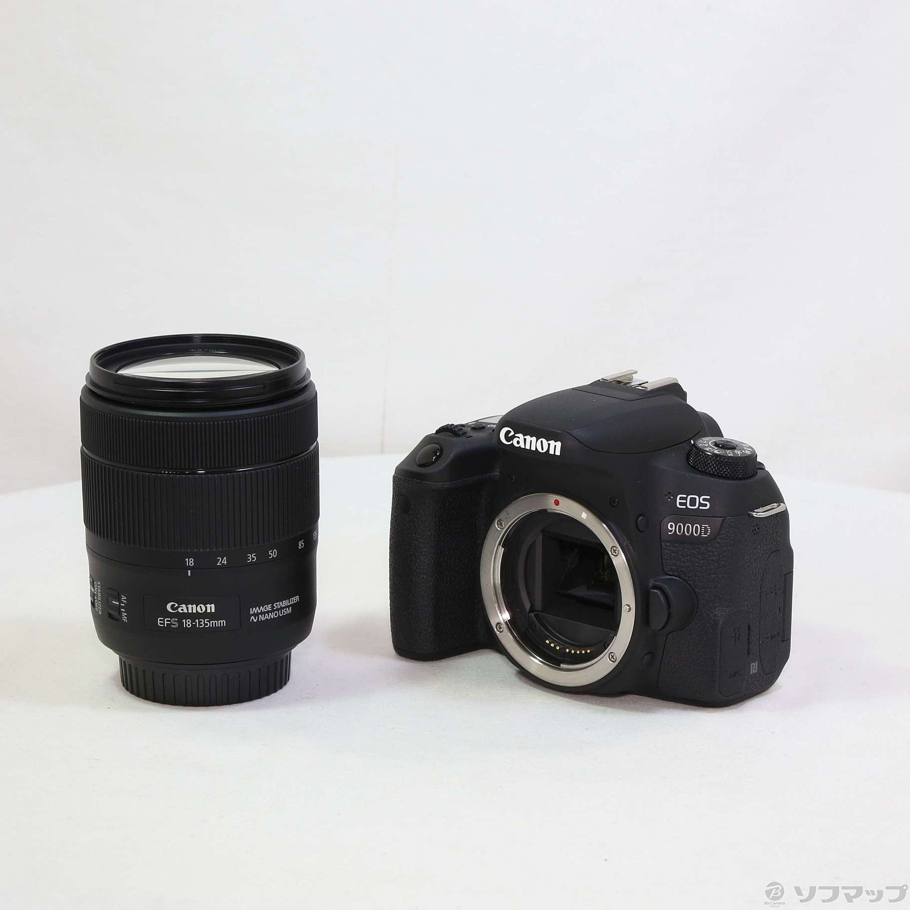 中古】EOS 9000D W EF-S18-135 IS USM レンズキット [2133046022236 ...