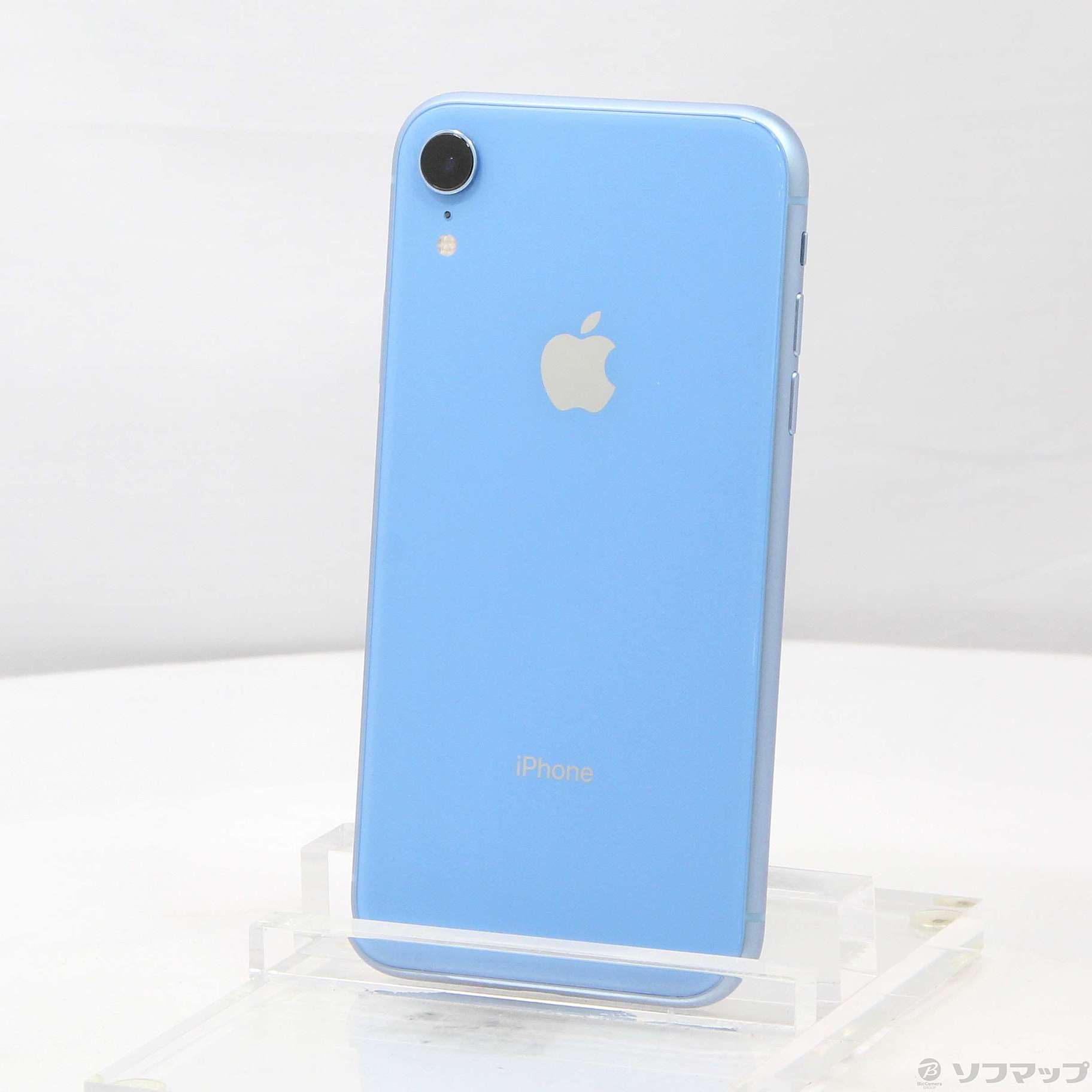 【最終値下げ】iPhone XR 128GB SIMフリー ブルー 美品