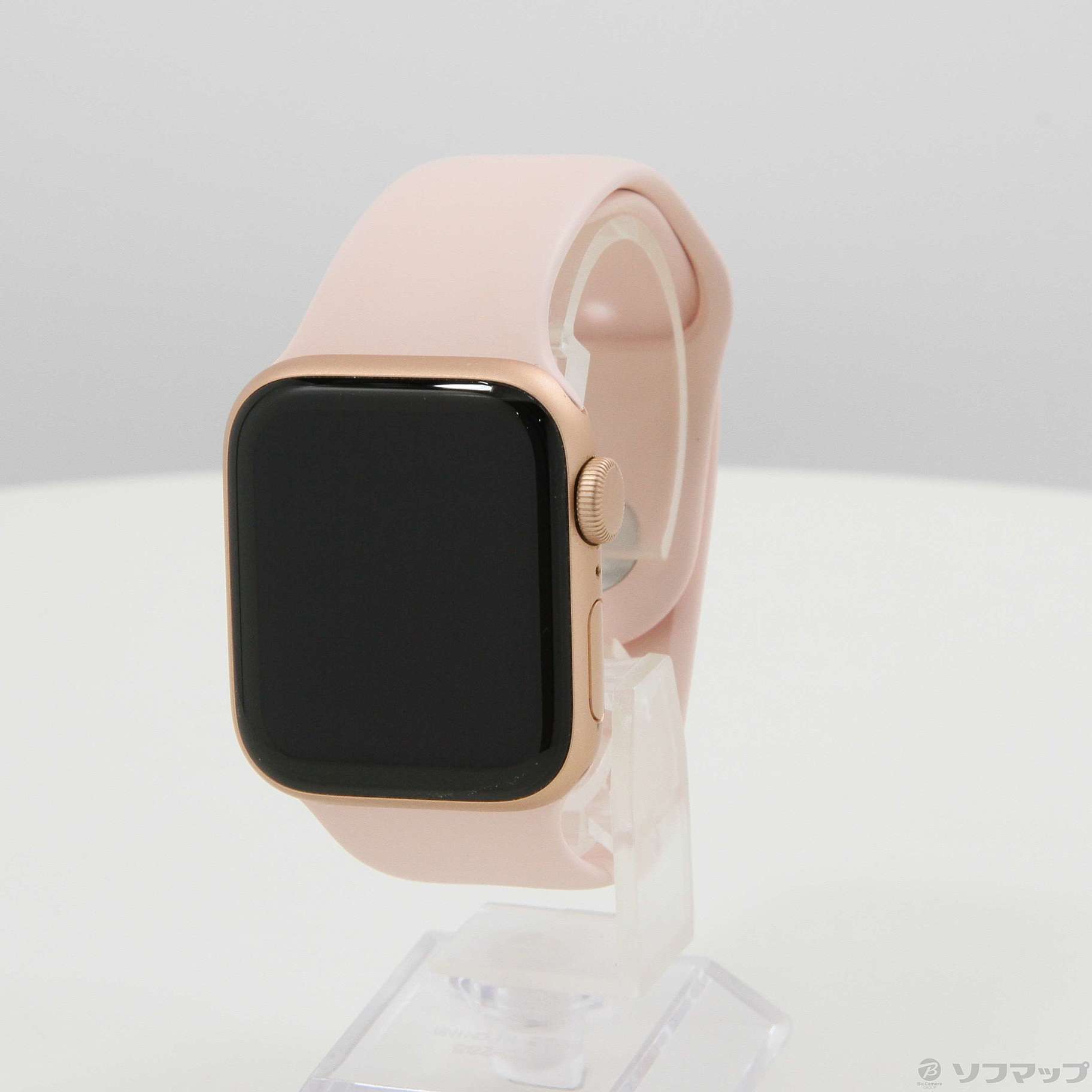 Apple Watch SE GPSモデル 40mmゴールドアルミニウム ピンク - スマホ 