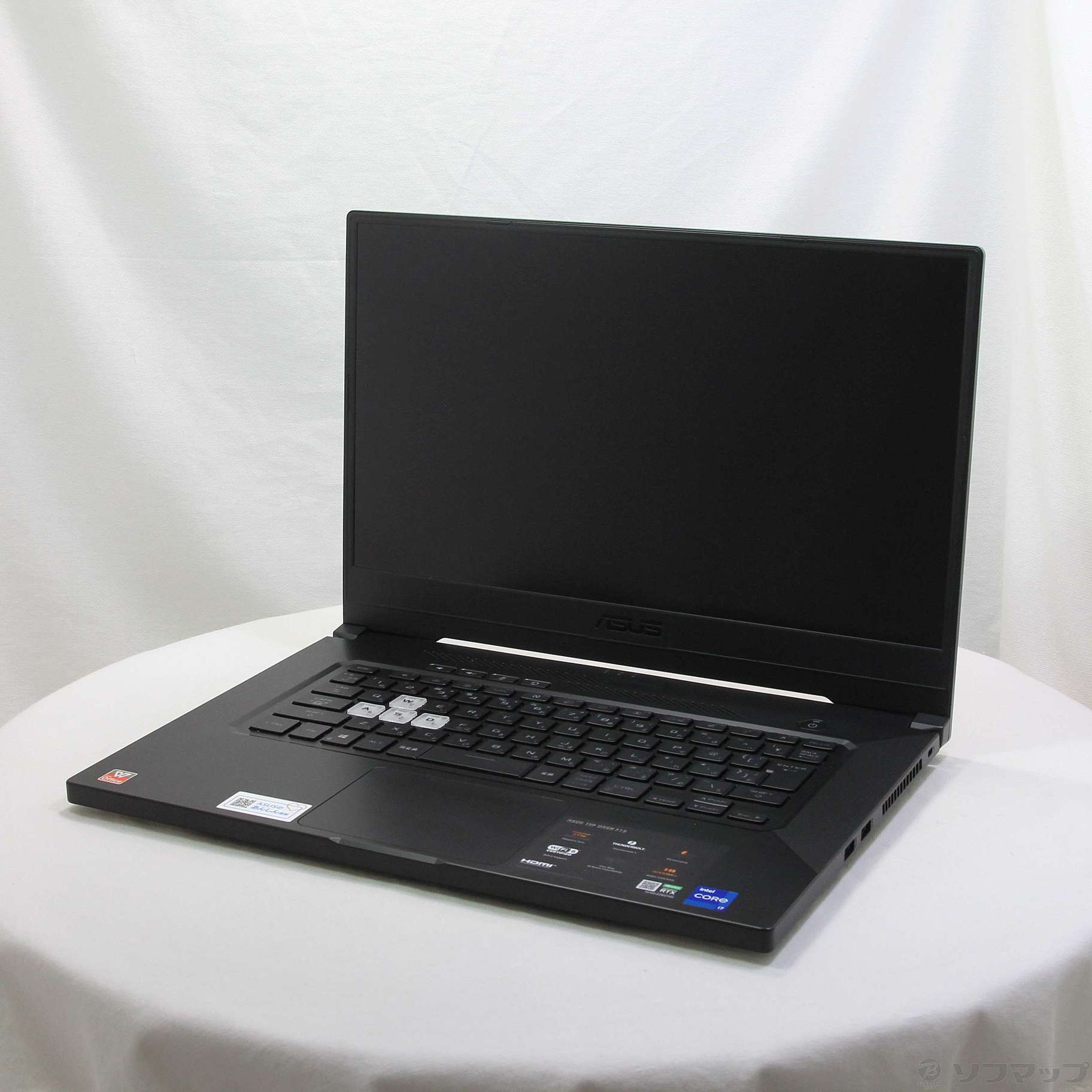 中古】ASUS TUF Dash F15 FX516PE FX516PE-I7R3050TECG エクリプス 