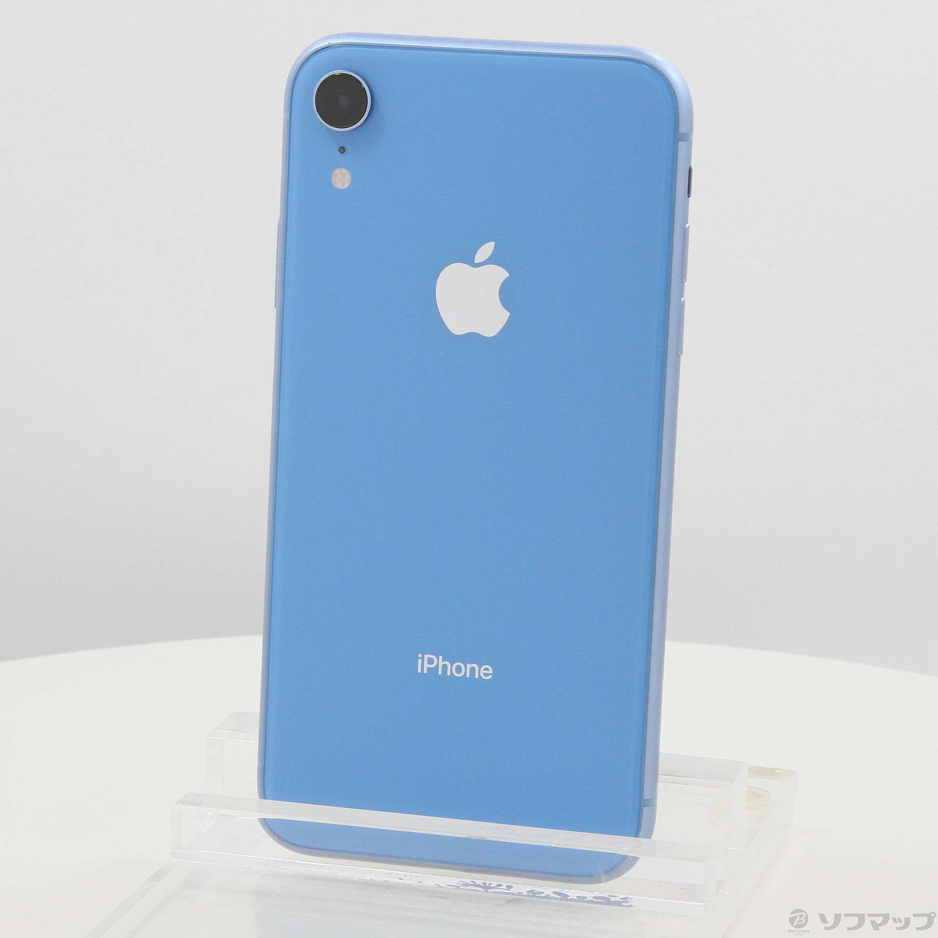 中古】iPhoneXR 128GB ブルー MT0U2J／A SIMフリー [2133046034352