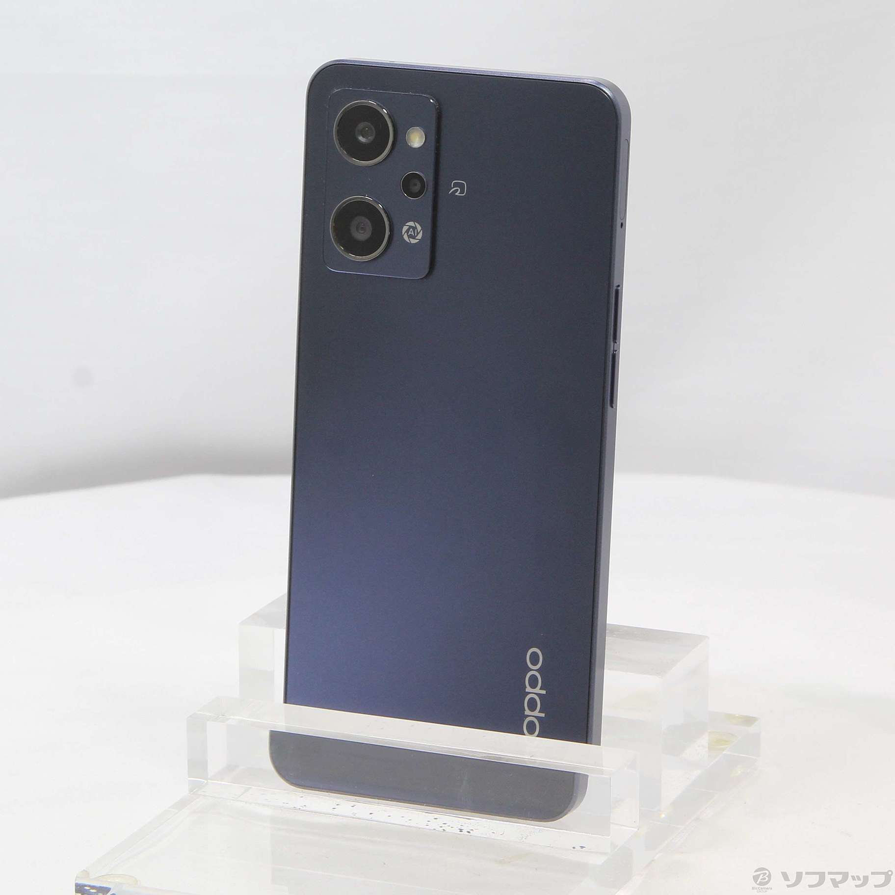 中古】OPPO Reno7 A 128GB スターリーブラック OPG04 auロック解除SIM