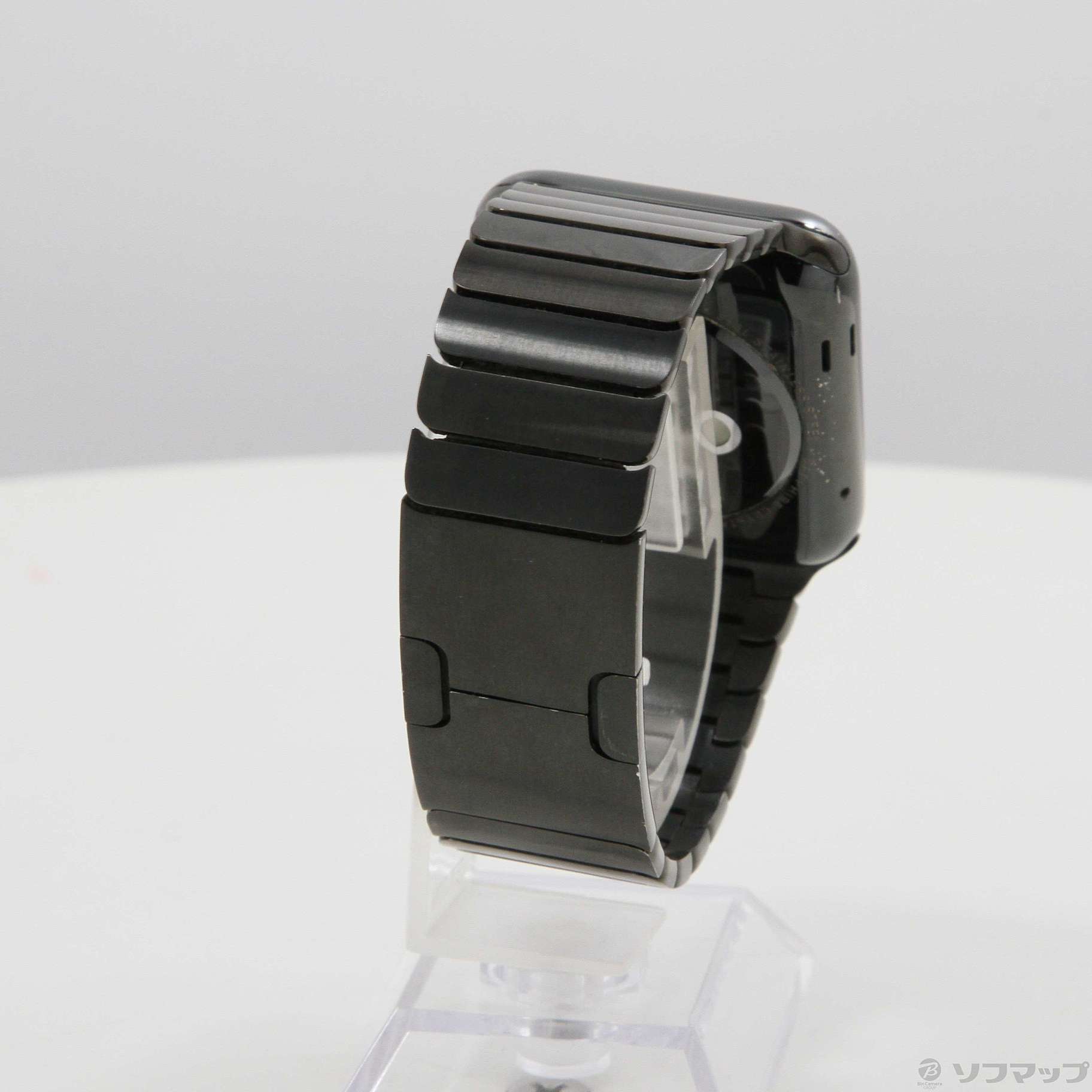 中古】Apple Watch 42mm スペースブラックステンレススチールケース