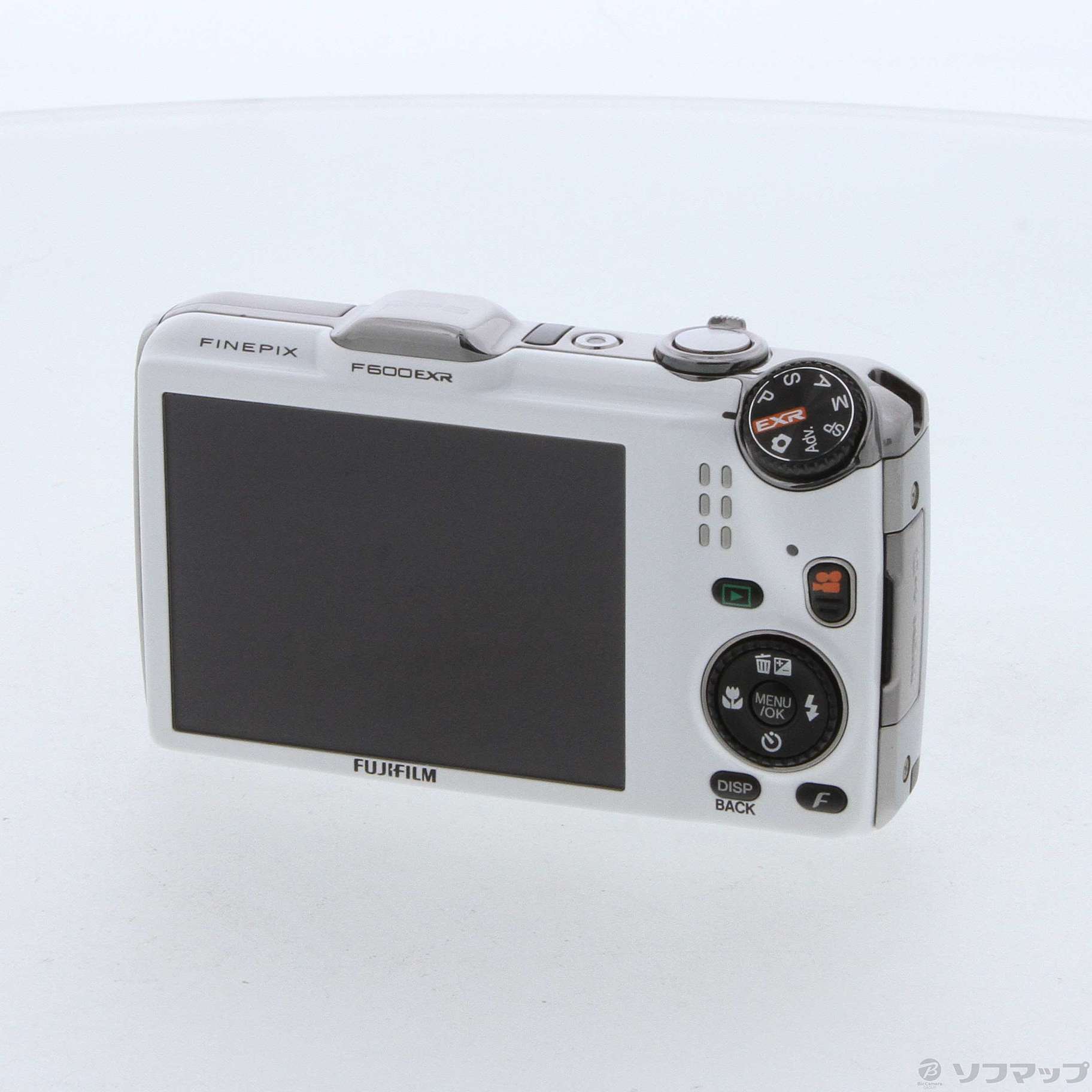 Fujifilm FinePix F600EXR ホワイト 富士フイルム FinePix F600EXR