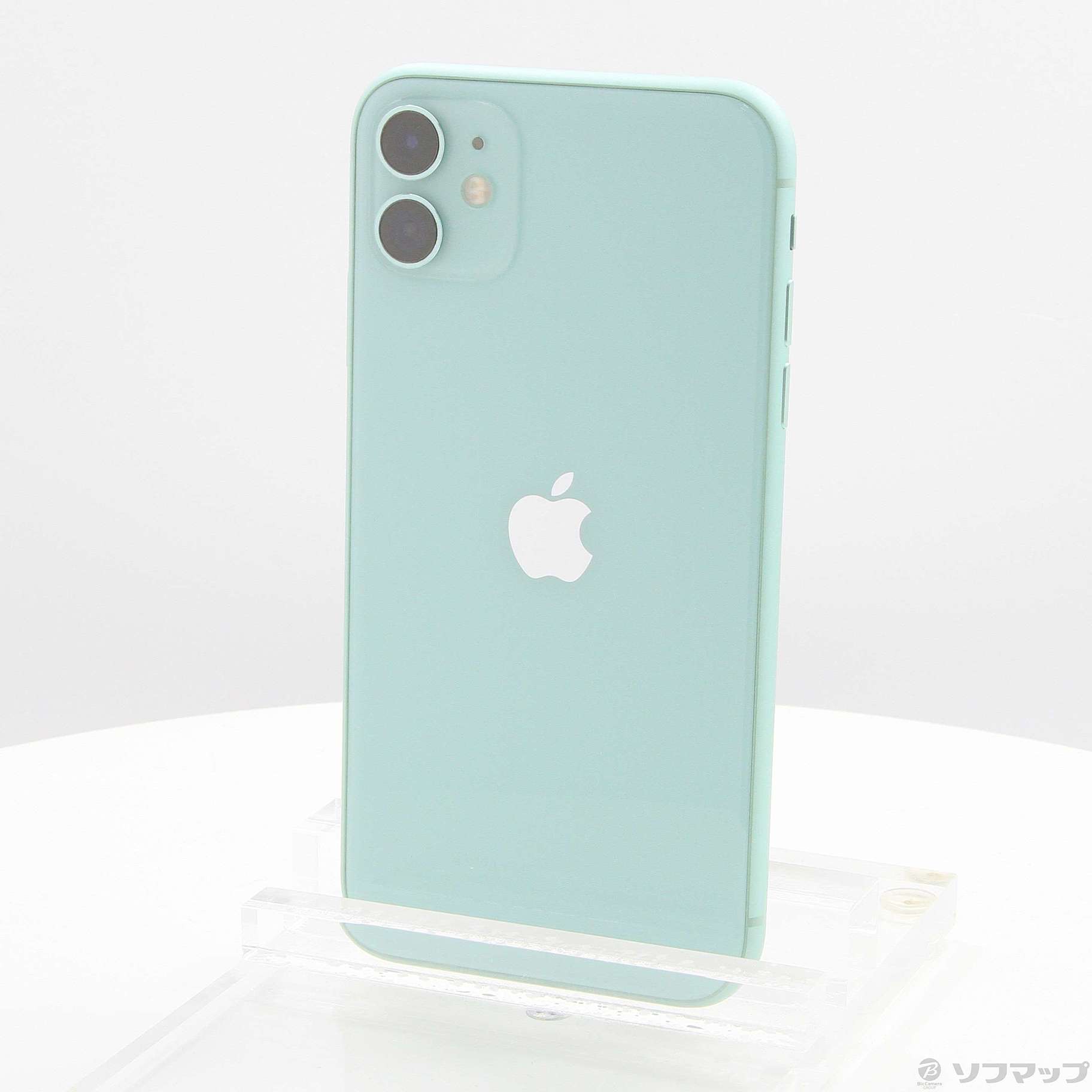 中古】iPhone11 64GB グリーン MWLY2J／A SIMフリー [2133046045075