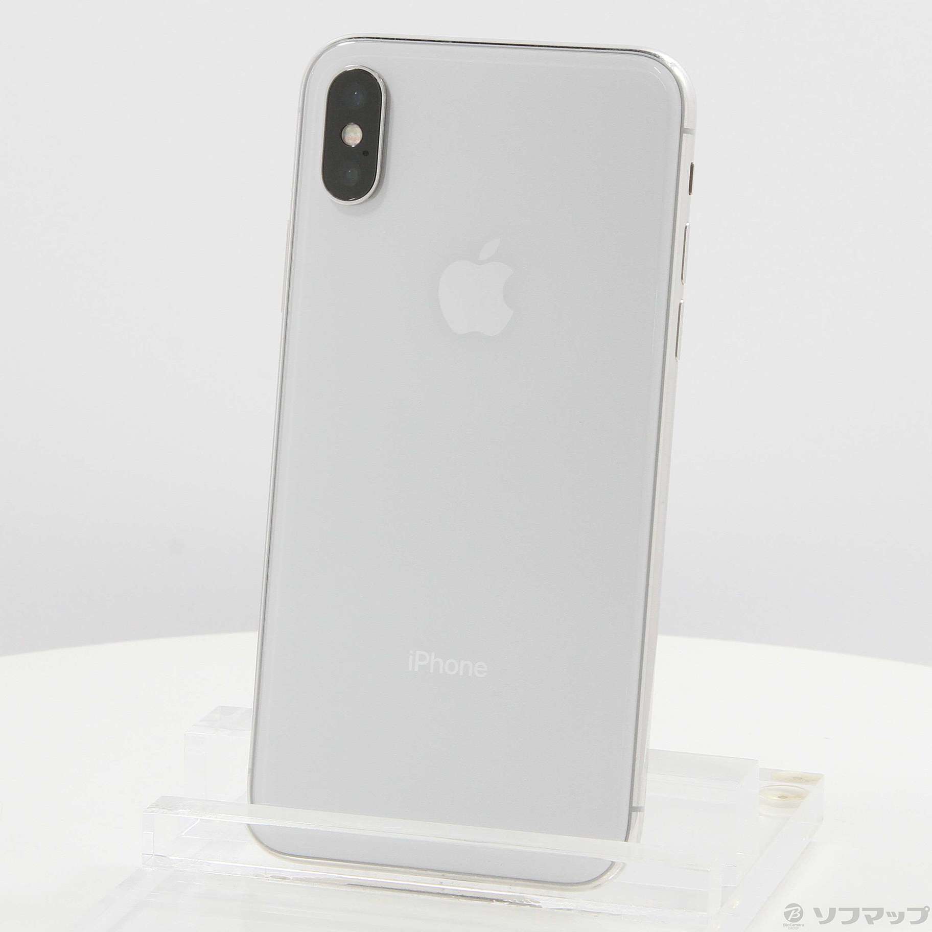 中古】iPhoneX 64GB シルバー MQAY2J／A SIMフリー [2133046046614