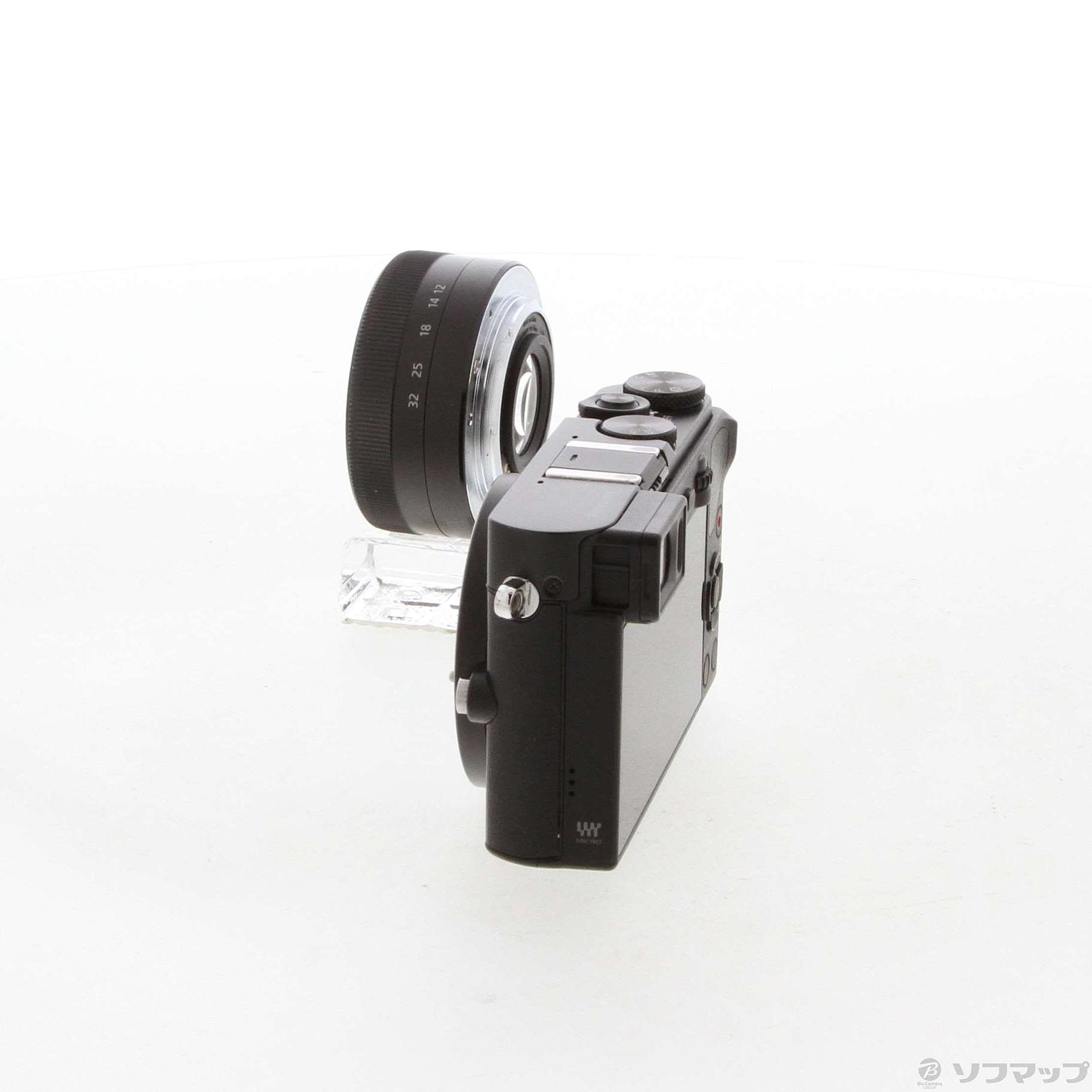 中古】LUMIX DMC-GM5K-K レンズキット ブラック [2133046050499