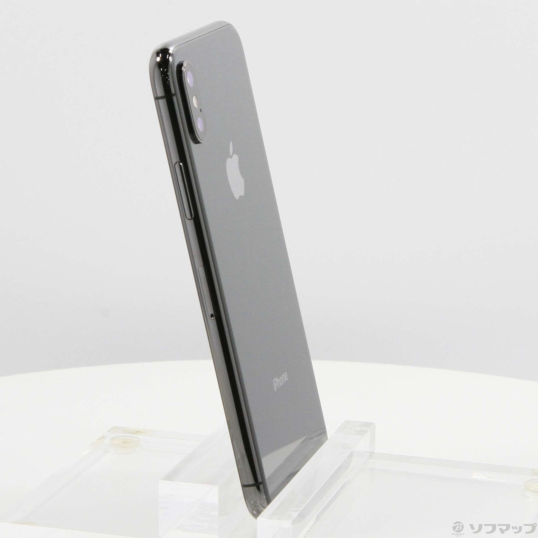 中古】iPhoneX 64GB スペースグレイ NQAX2J／A SoftBank 