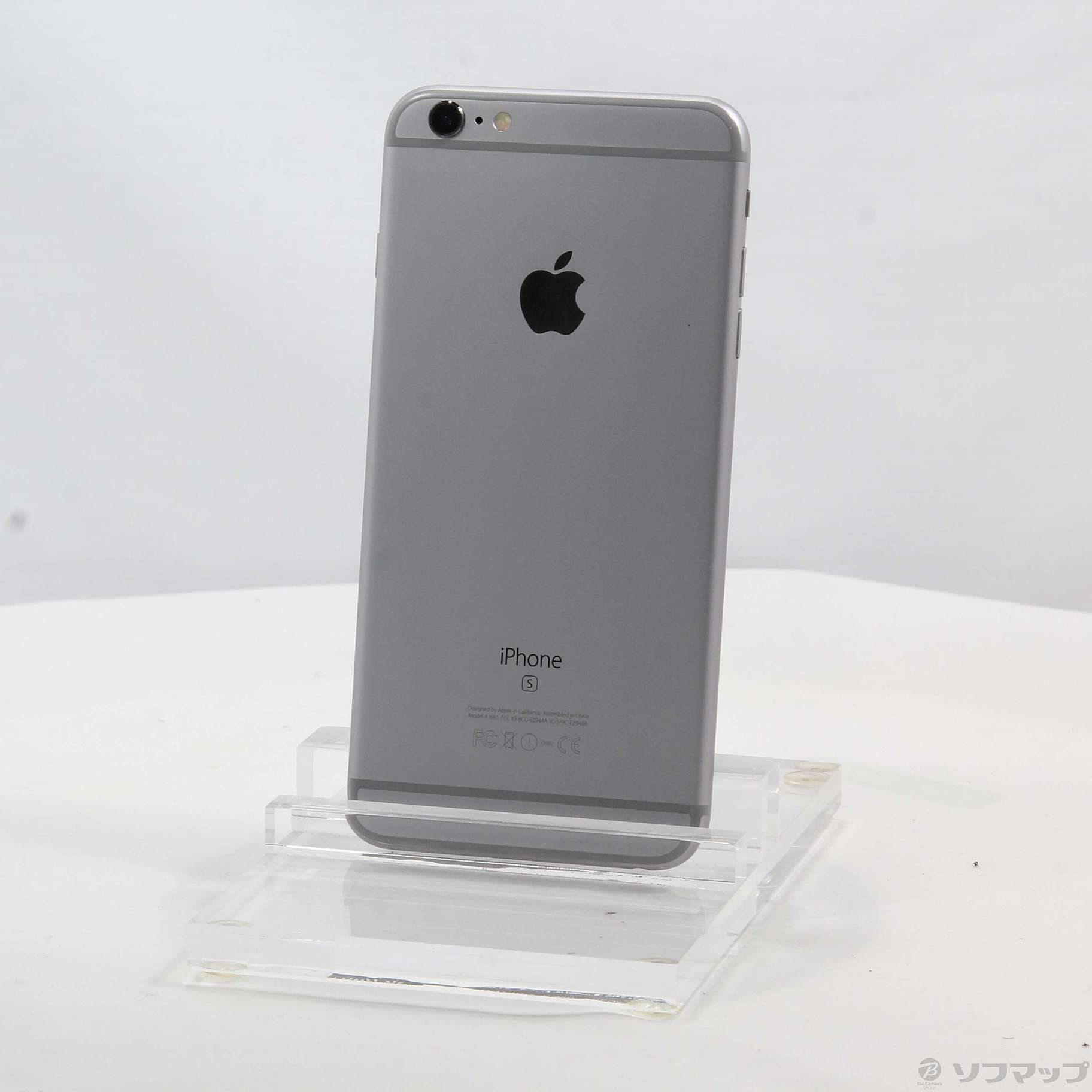 中古】iPhone6s Plus 128GB スペースグレイ MKUD2J／A SoftBank