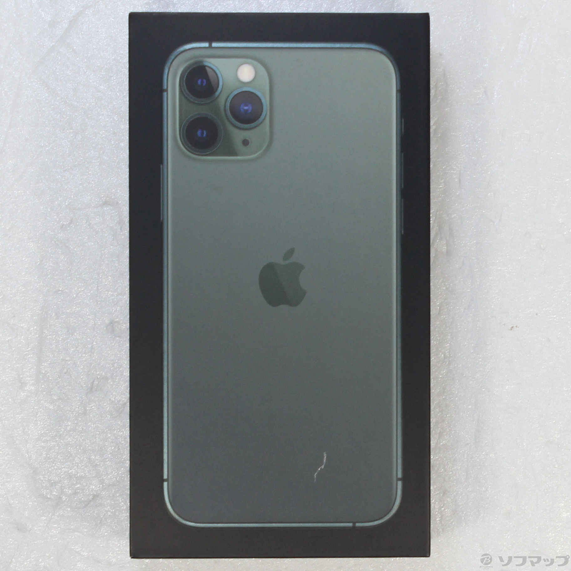 中古】iPhone11 Pro 256GB ミッドナイトグリーン MWCC2J／A SIMフリー