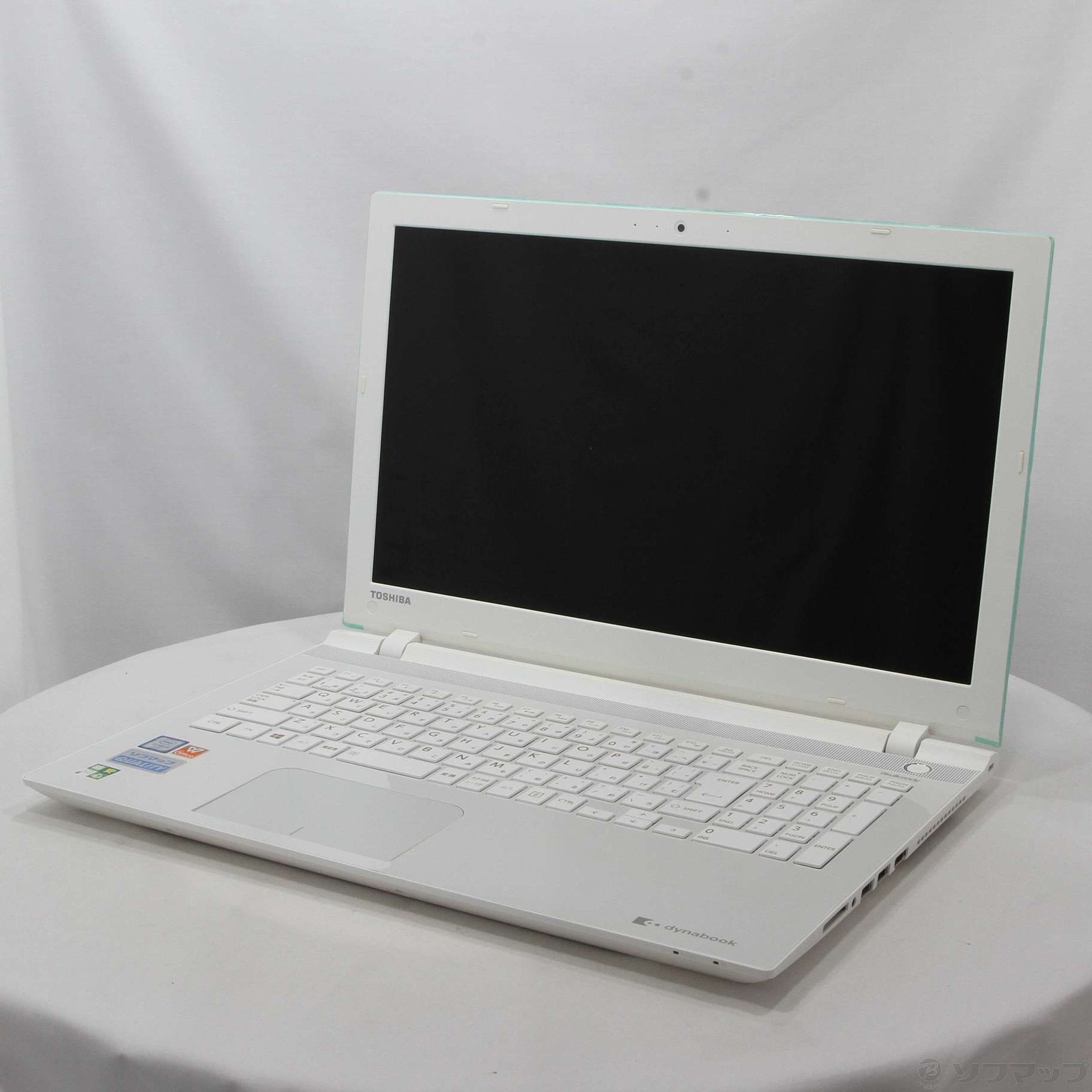 格安安心パソコン dynabook T55／VW PT55VWP-BJA リュクスホワイト 〔Windows 10〕