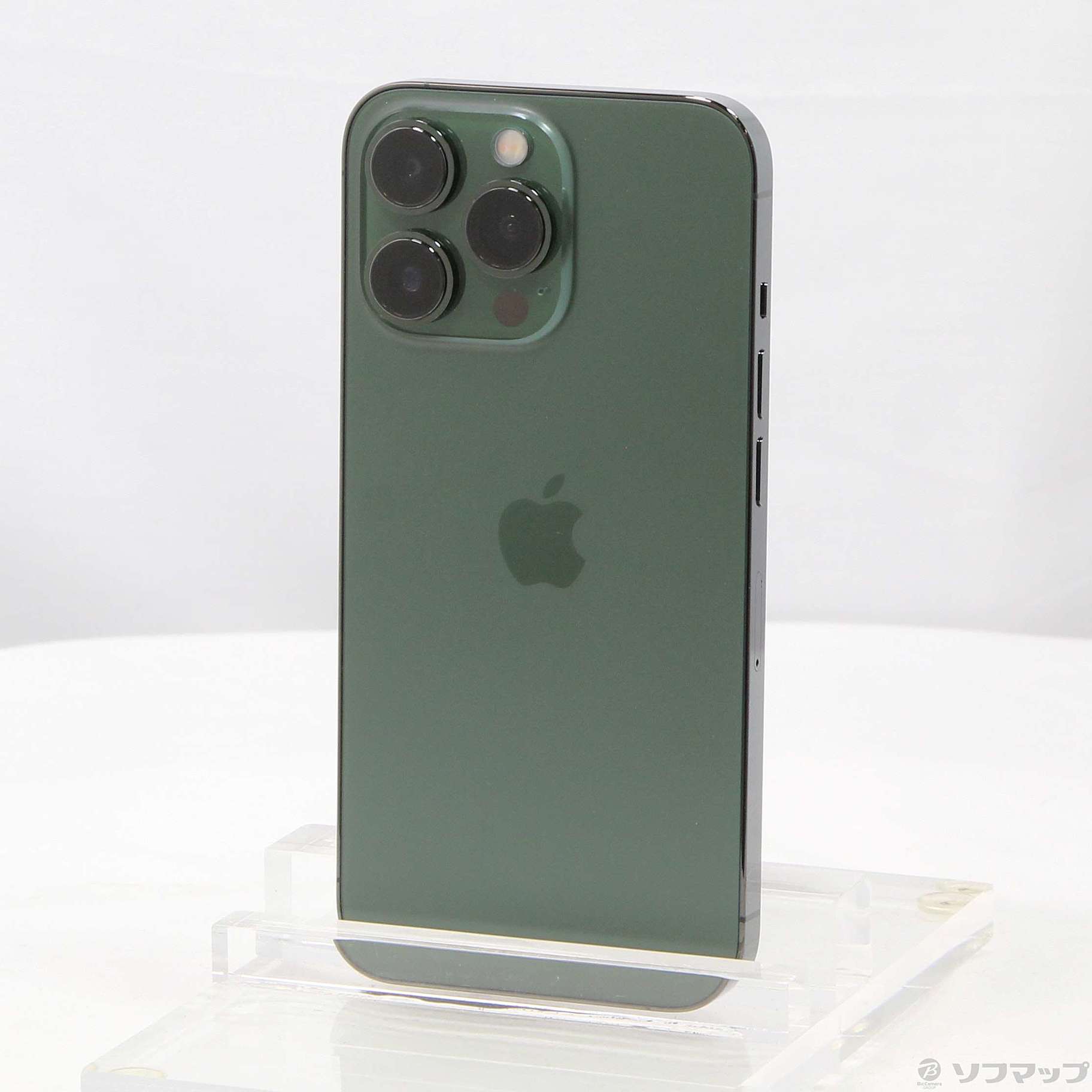 中古】iPhone13 Pro 128GB アルパイングリーン 3K556J／A SIMフリー 