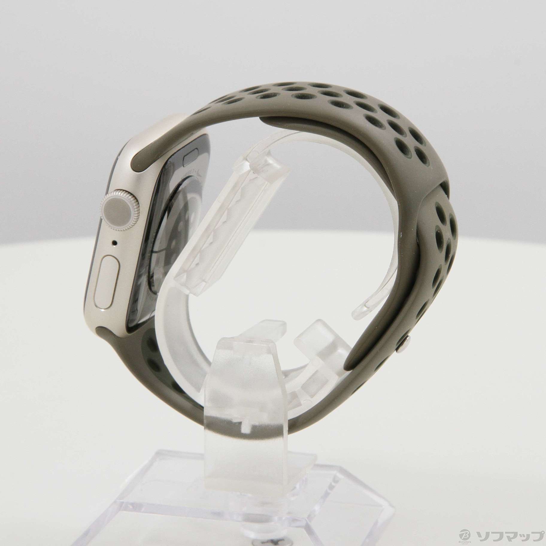 Apple Watch Nike Series7 GPSモデル 41mm ミッドナイトアルミニウム ...