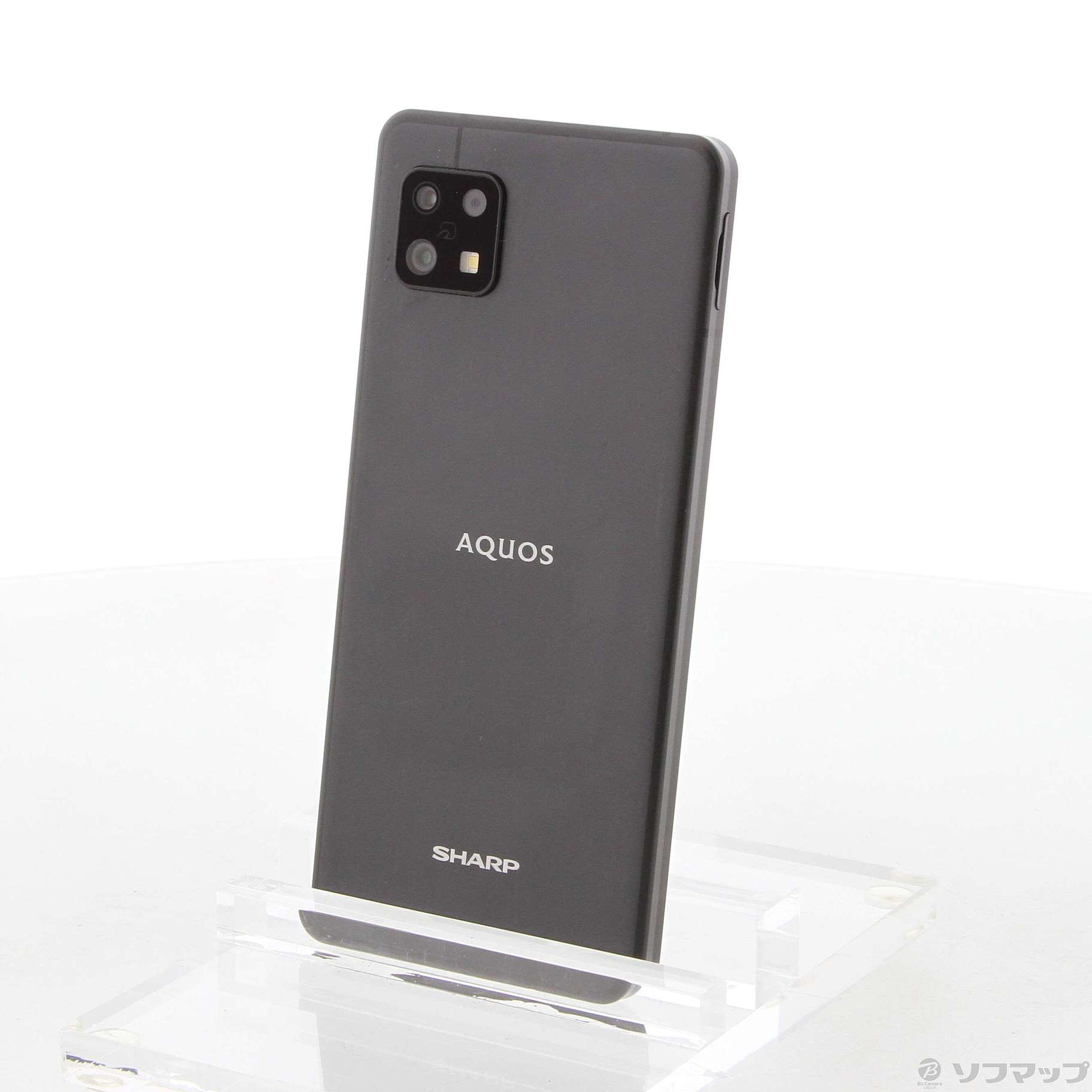 中古】AQUOS sense6 128GB ブラック SH-M19 SIMフリー [2133046084012