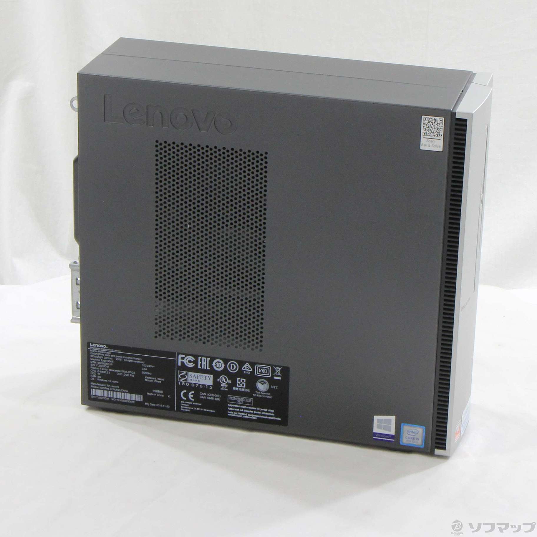 中古】Ideacentre 510S 90K8000CJP 〔Windows 10