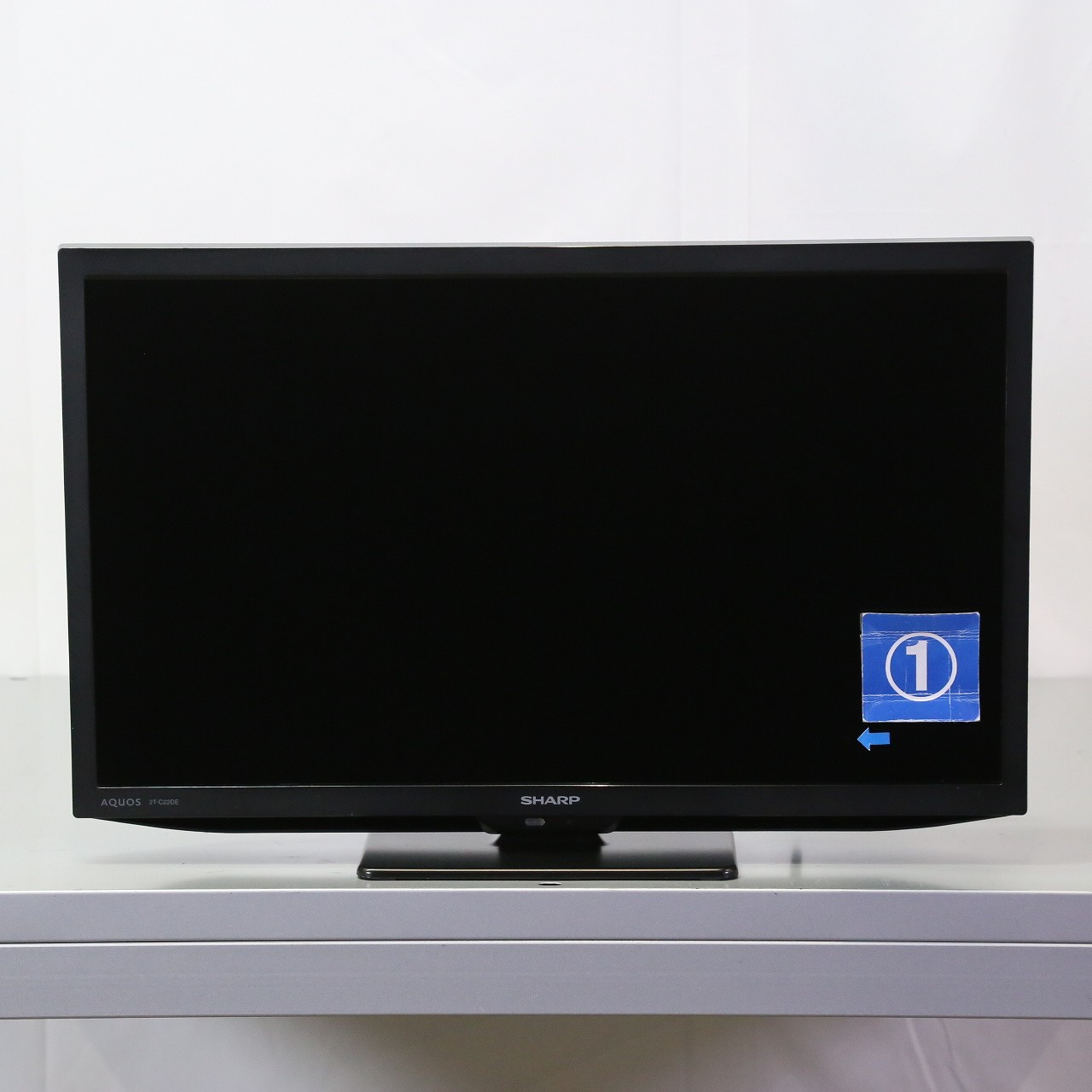 シャープ 22V型 液晶テレビ AQUOS 2T-C22DE-B ブラック - テレビ