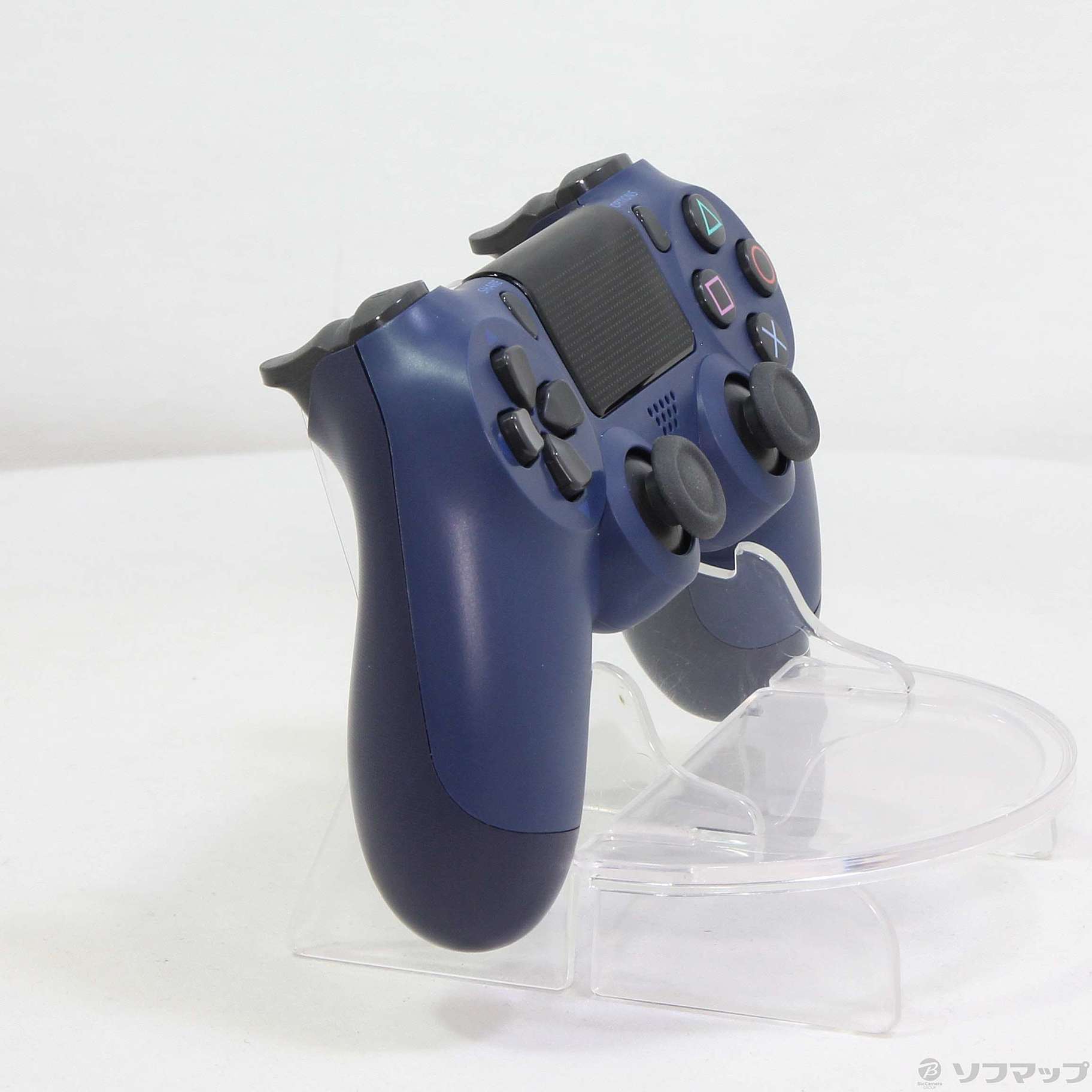 中古】ワイヤレスコントローラー DUALSHOCK4 ミッドナイト・ブルー ...